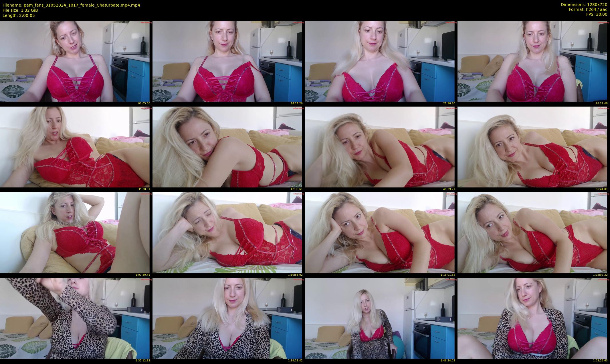 pam_fans — 121 minute Chaturbate female cam show recording, 720p, May 31, 2024