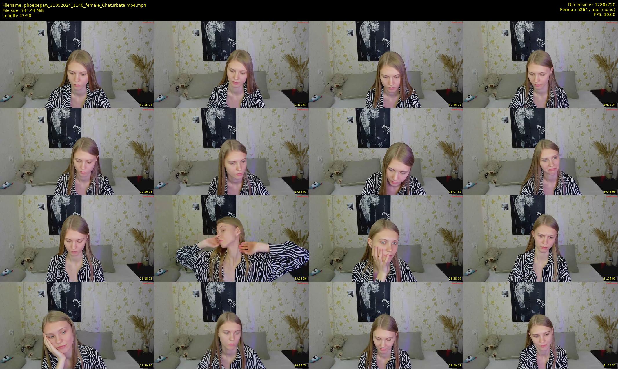phoebepaw — 44 minute Chaturbate female cam show recording, 720p, May 31, 2024