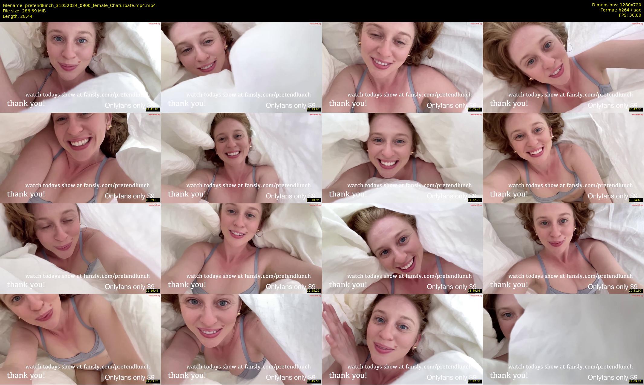 pretendlunch — 29 minute Chaturbate couple cam show recording, 720p, May 31, 2024