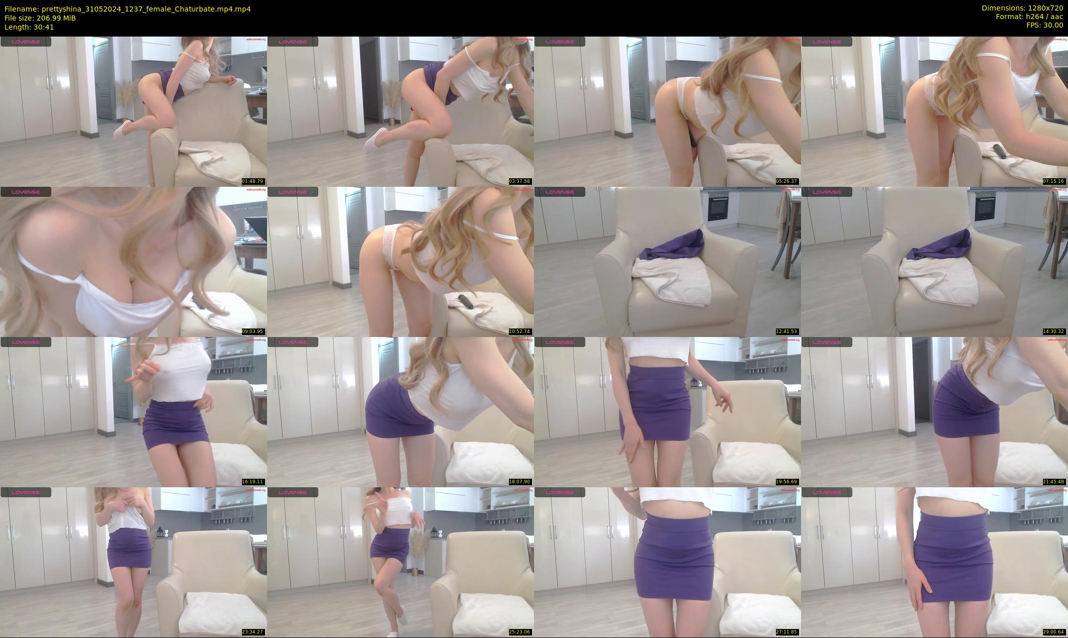 prettyshina — 31 minute Chaturbate female cam show recording, 720p, May 31, 2024