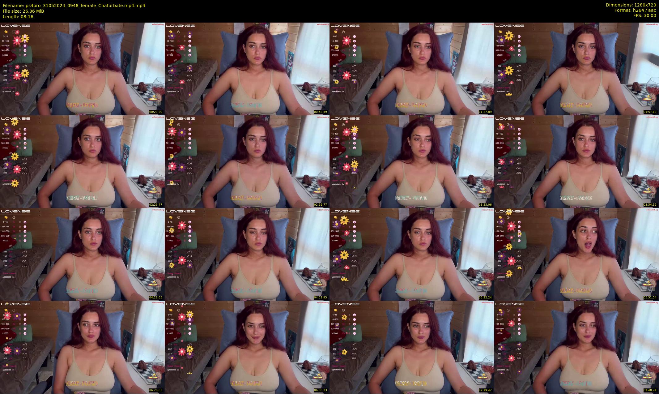 ps4pro — 9 minute Chaturbate female cam show recording, 720p, May 31, 2024