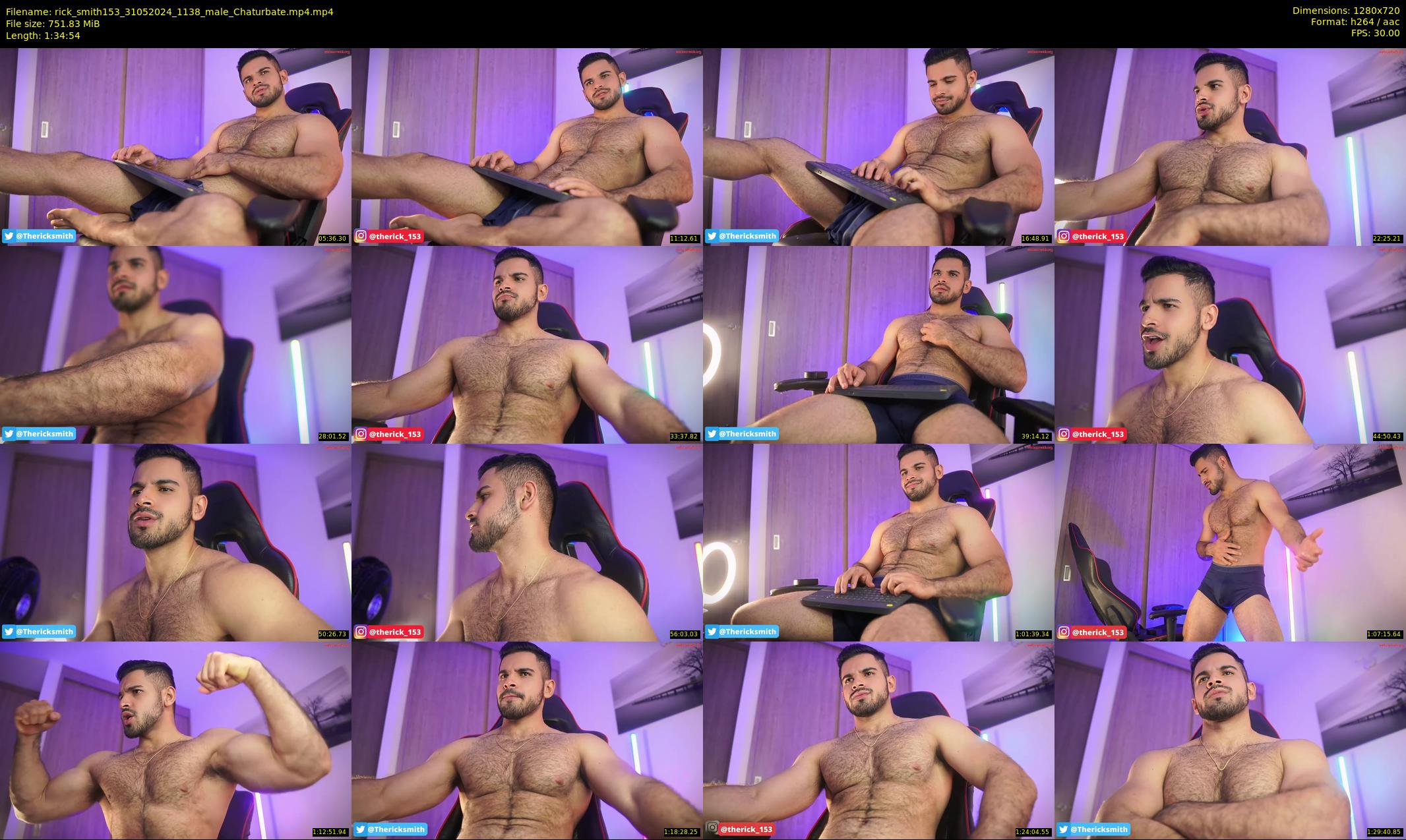rick_smith153 — 95 minute Chaturbate male cam show recording, 720p, May 31, 2024