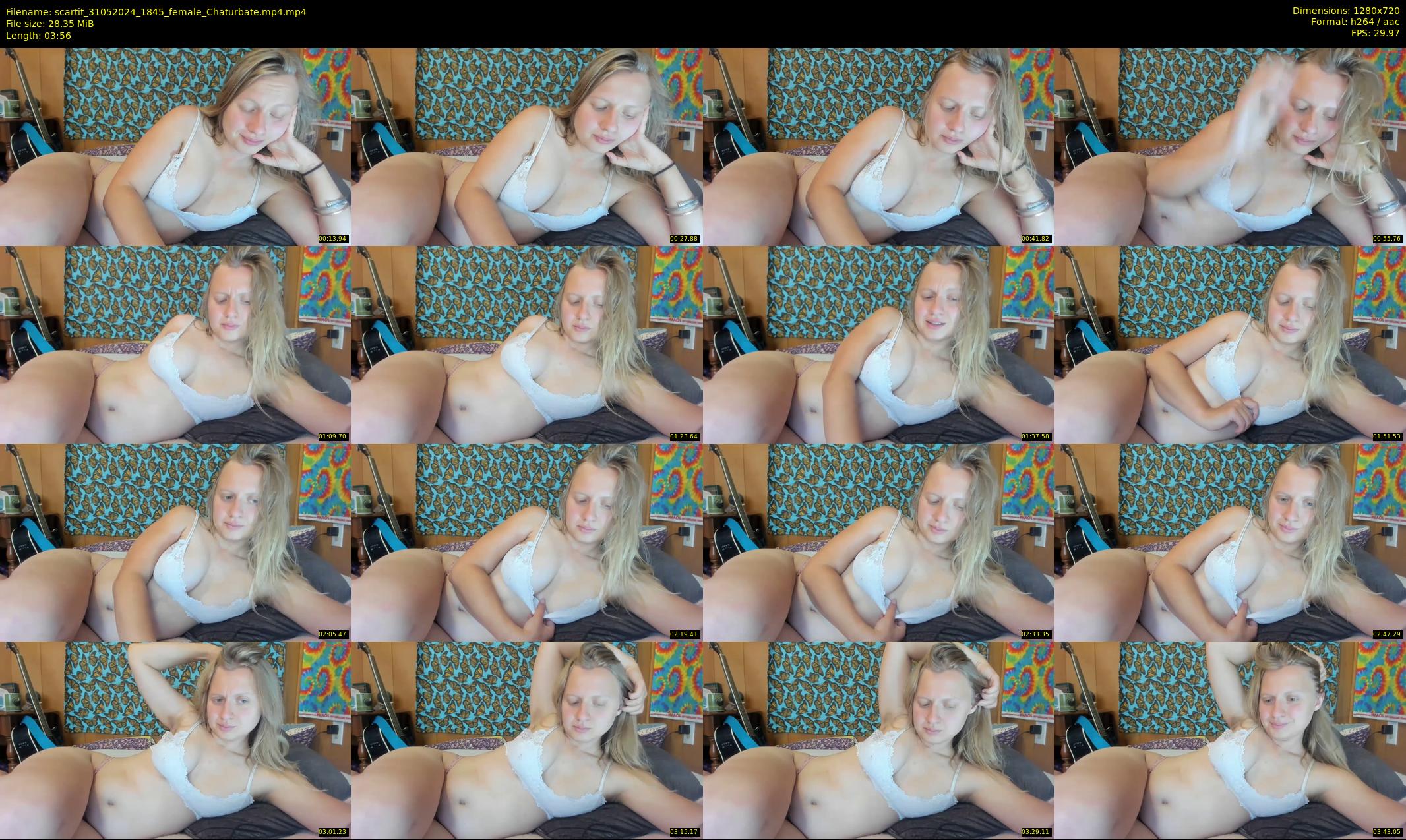 scartit — 4 minute Chaturbate female cam show recording, 720p, May 31, 2024