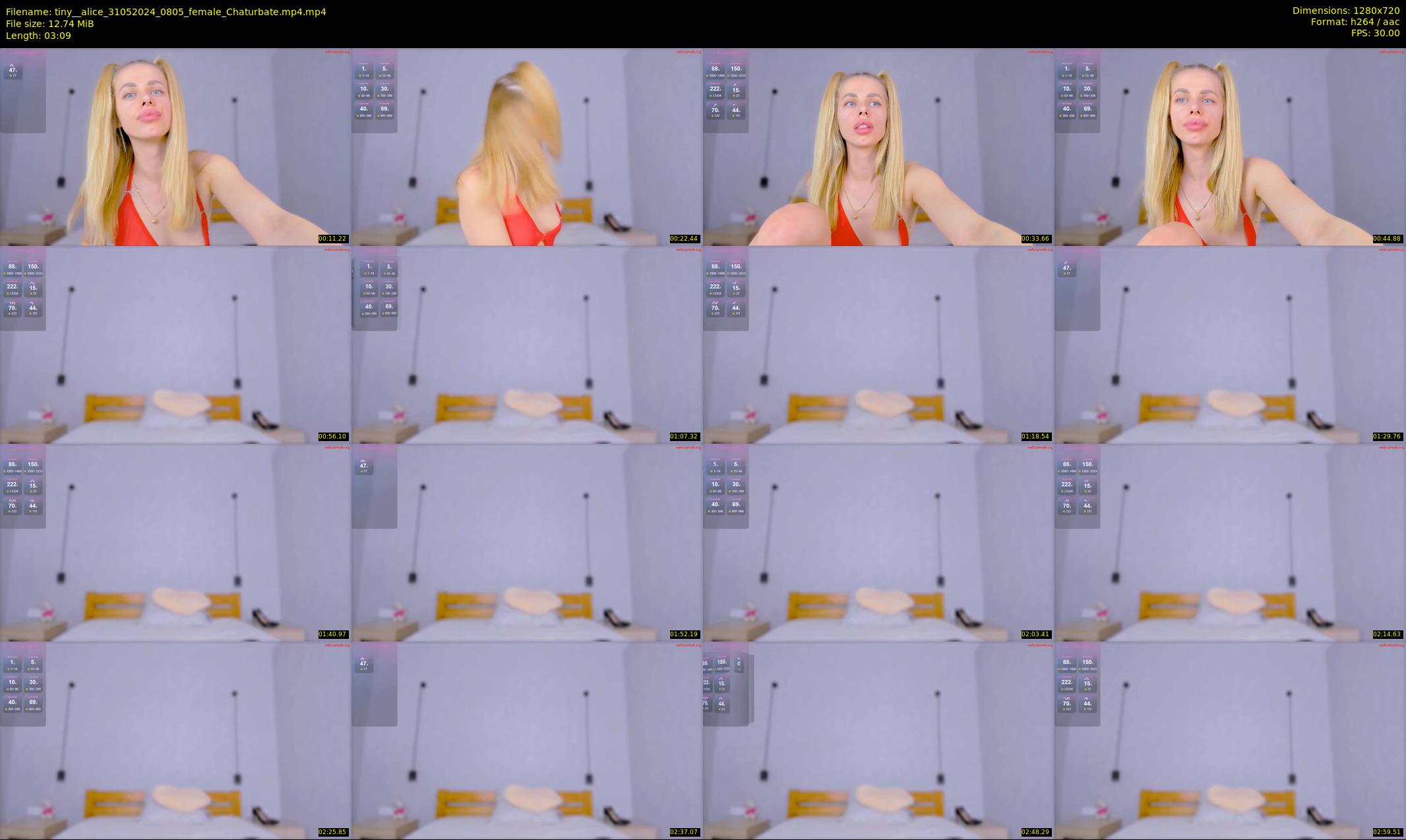 tiny__alice — 4 minute Chaturbate female cam show recording, 720p, May 31, 2024