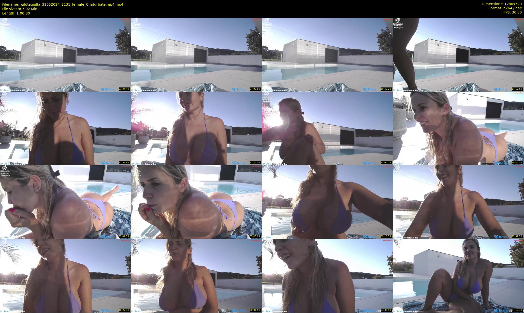 wildtequilla — 61 minute Chaturbate couple cam show recording, 720p, May 31, 2024