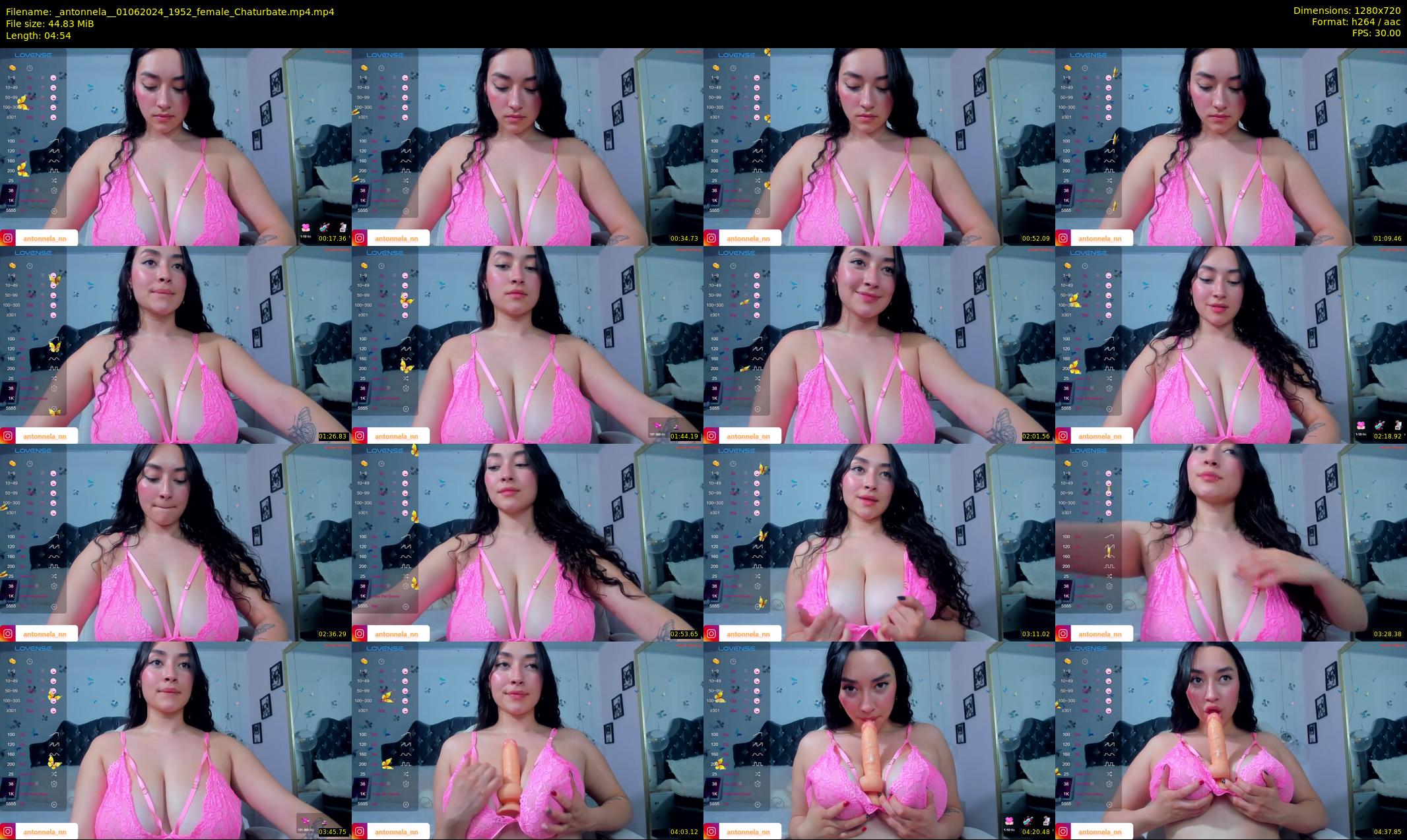 _antonnela_ — 5 minute Chaturbate female cam show recording, 720p, Jun 1, 2024