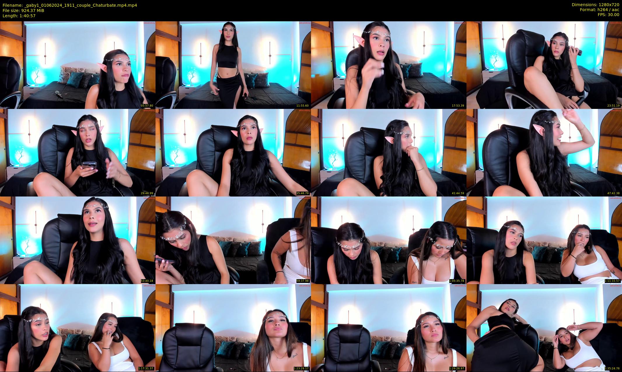 _gaby1 — 101 minute Chaturbate female cam show recording, 720p, Jun 1, 2024