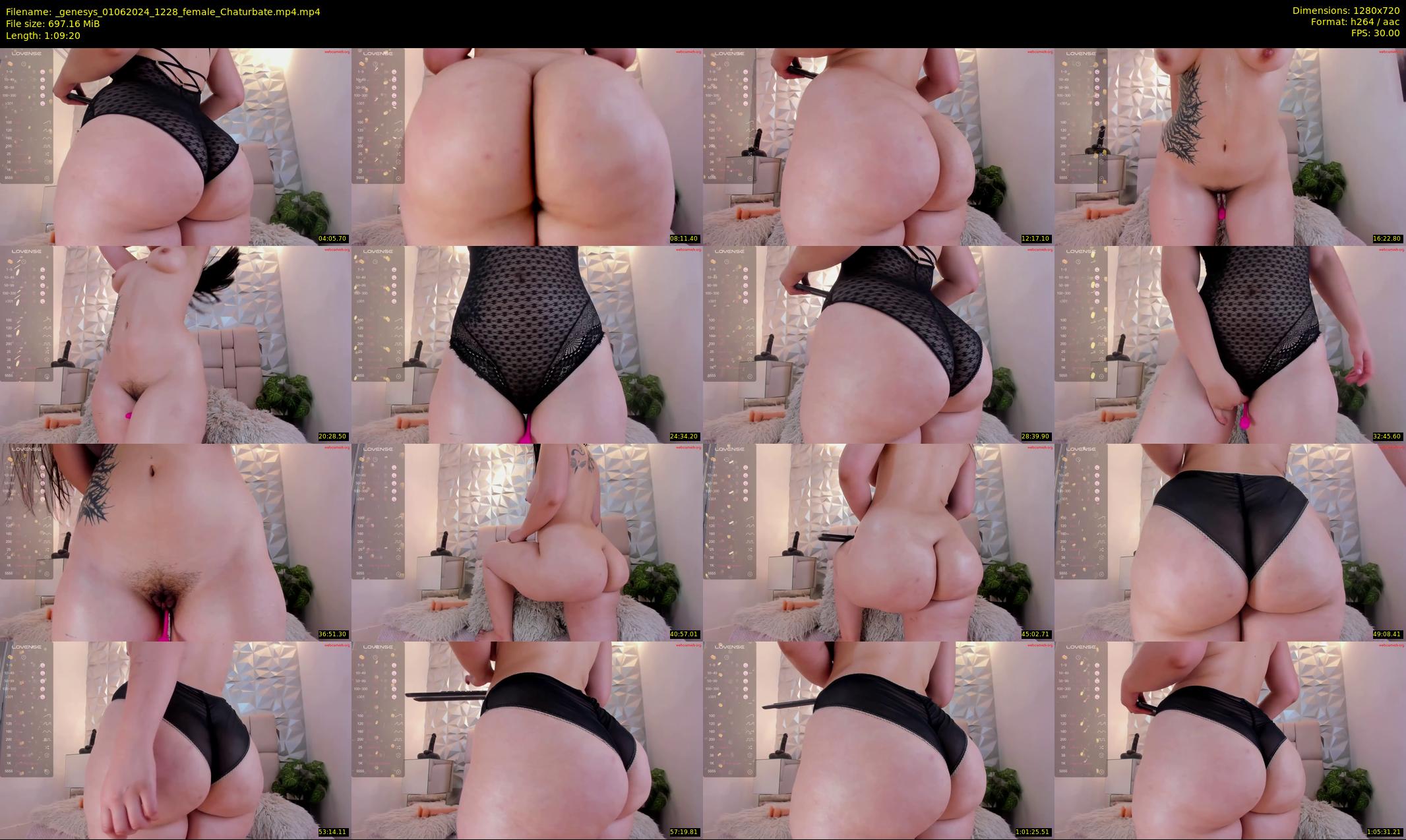 _genesys — 70 minute Chaturbate female cam show recording, 720p, Jun 1, 2024