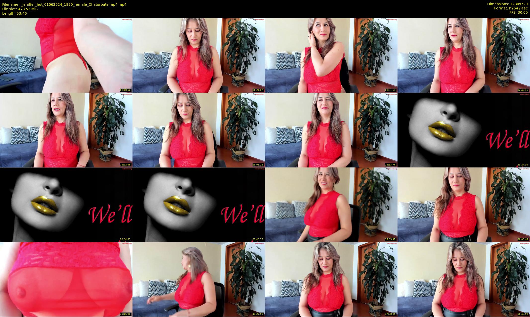 _jeniffer_hot — 54 minute Chaturbate female cam show recording, 720p, Jun 1, 2024