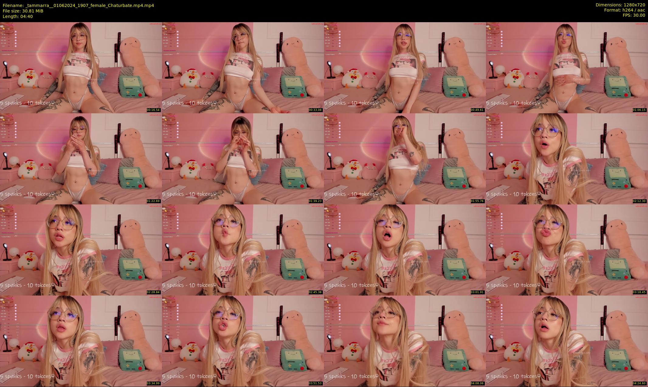_tammarra_ — 5 minute Chaturbate female cam show recording, 720p, Jun 1, 2024