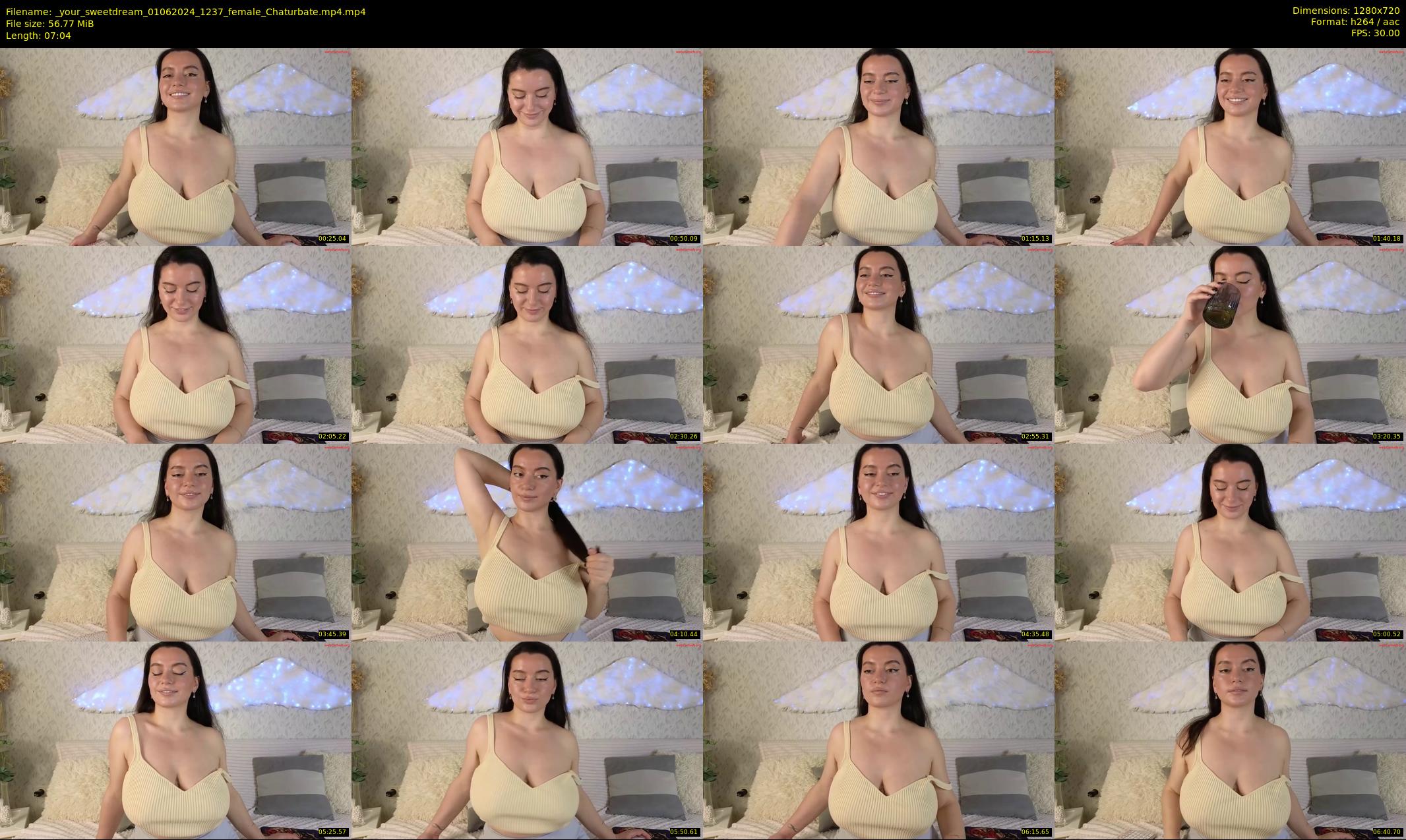 _your_sweetdream — 8 minute Chaturbate female cam show recording, 720p, Jun 1, 2024