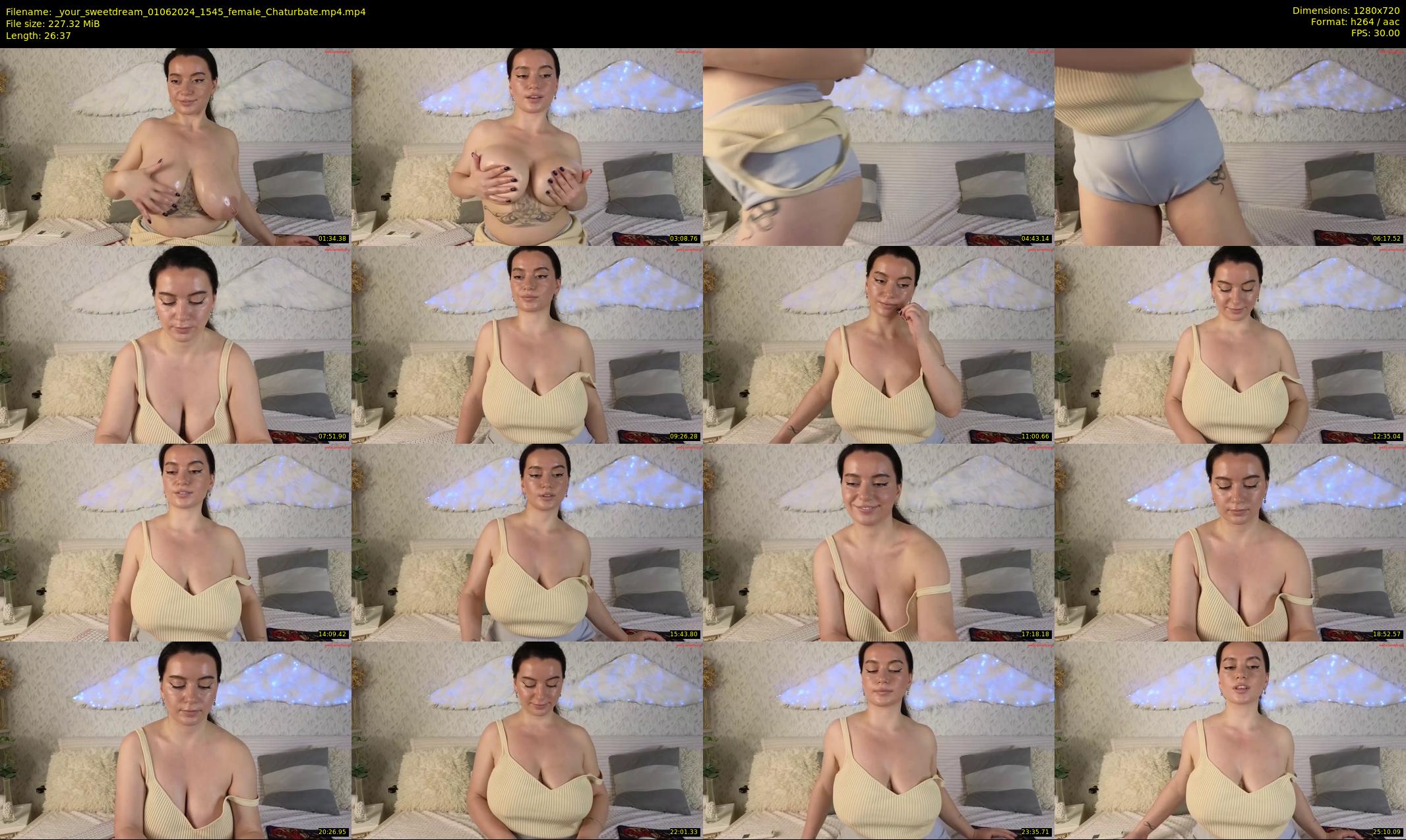 _your_sweetdream — 27 minute Chaturbate female cam show recording, 720p, Jun 1, 2024