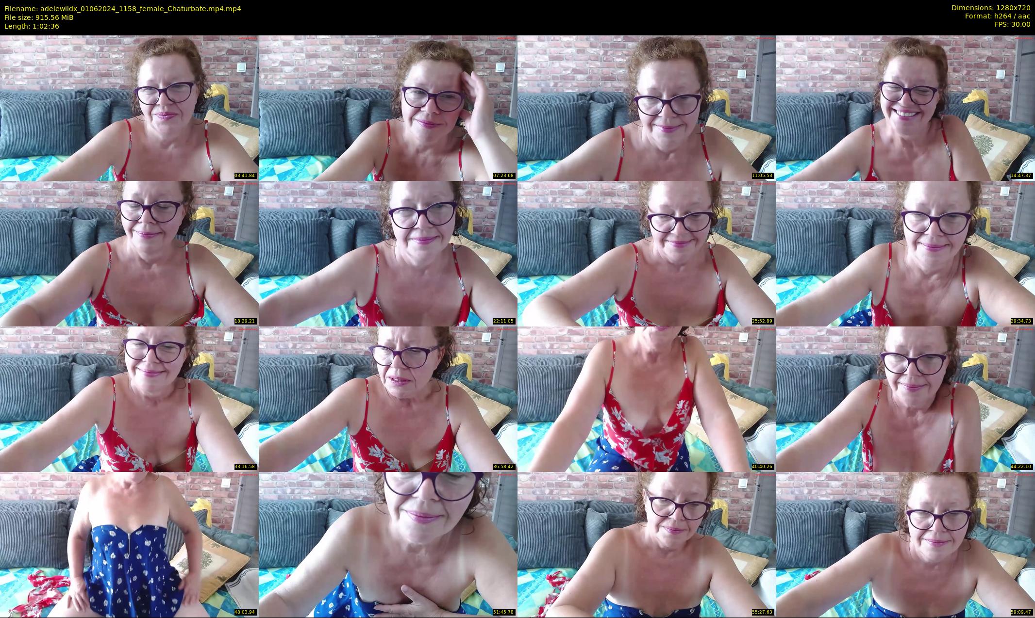 adelewildx — 63 minute Chaturbate female cam show recording, 720p, Jun 1, 2024