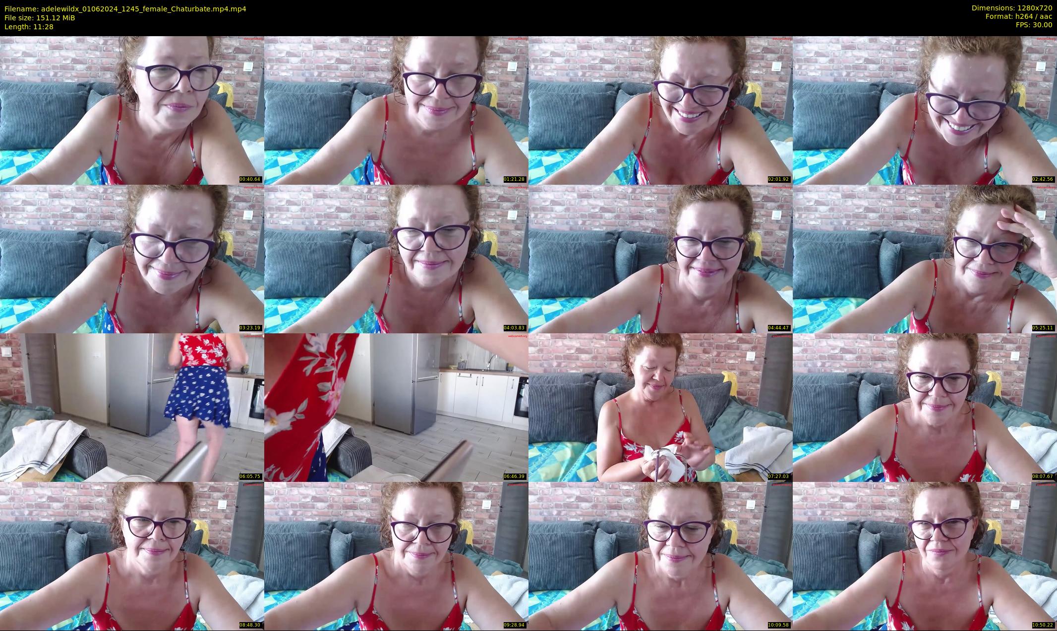 adelewildx — 12 minute Chaturbate female cam show recording, 720p, Jun 1, 2024