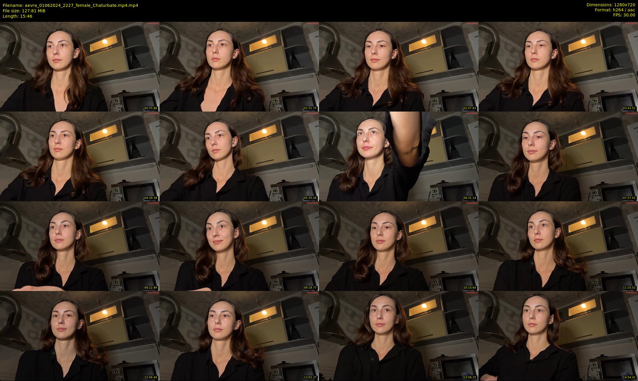 aevra — 16 minute Chaturbate female cam show recording, 720p, Jun 1, 2024