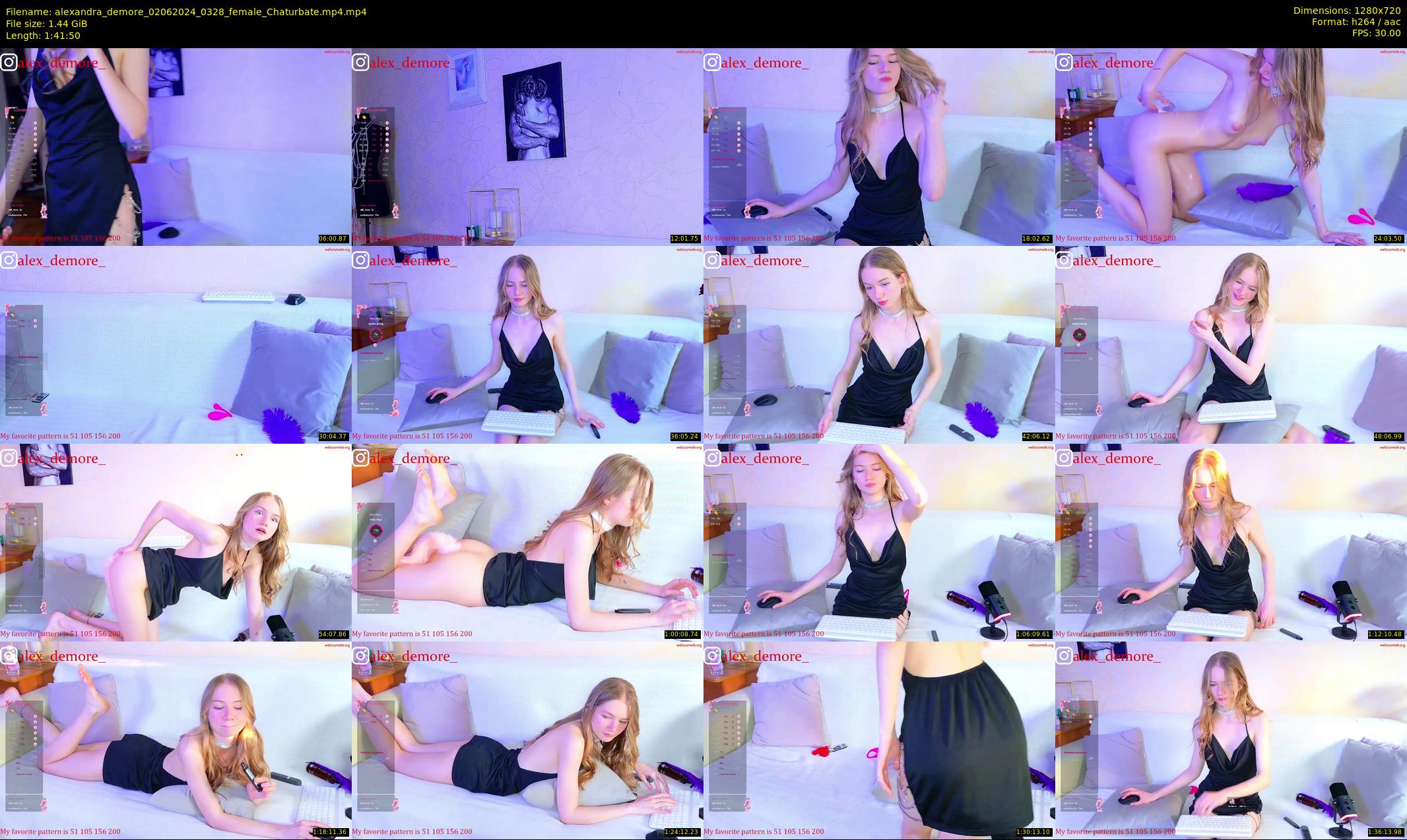 alexandra_demore — 102 minute Chaturbate female cam show recording, 720p, Jun 2, 2024