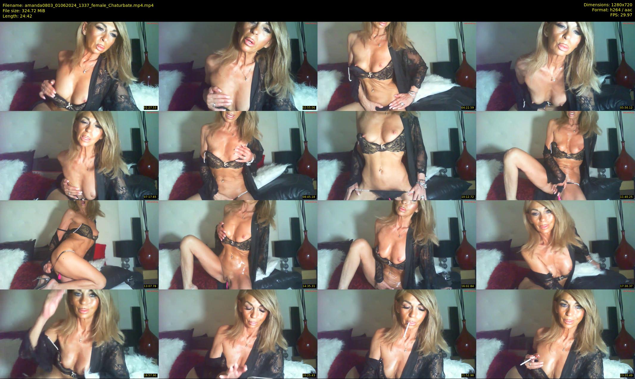 amanda0803 — 25 minute Chaturbate female cam show recording, 720p, Jun 1, 2024