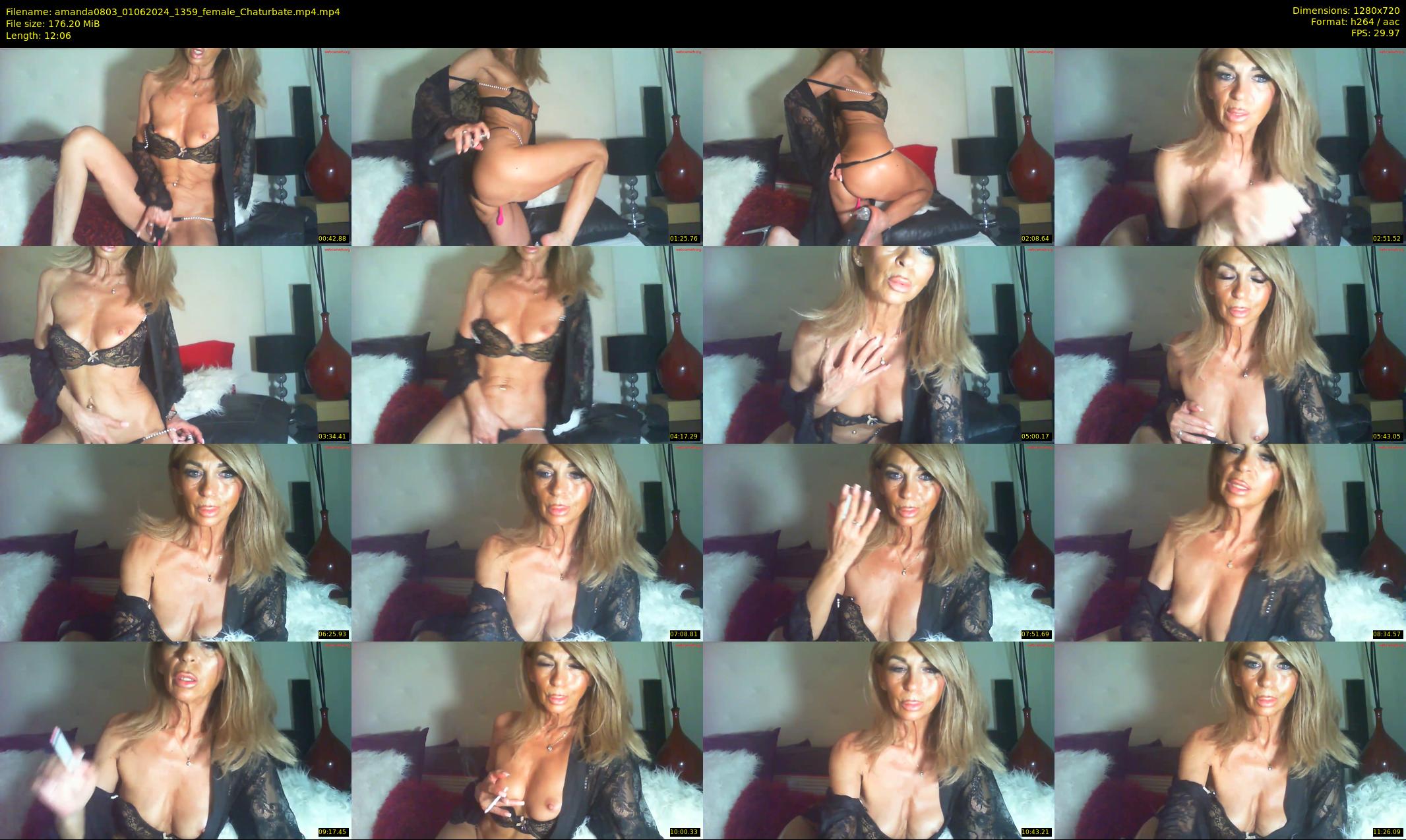 amanda0803 — 13 minute Chaturbate female cam show recording, 720p, Jun 1, 2024