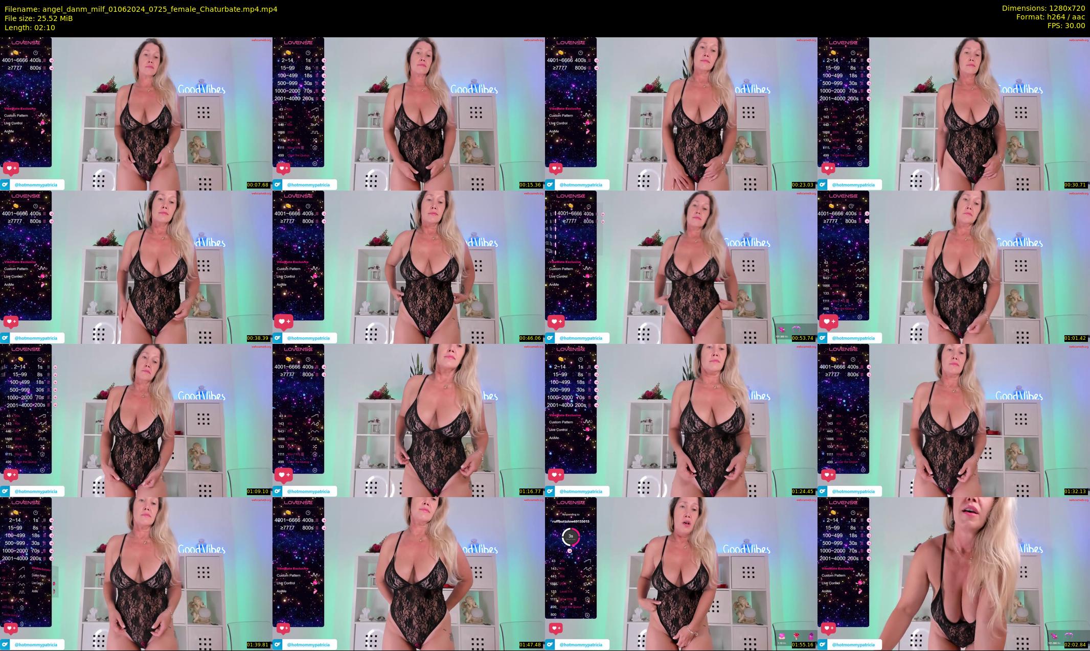 angel_danm_milf — 3 minute Chaturbate female cam show recording, 720p, Jun 1, 2024