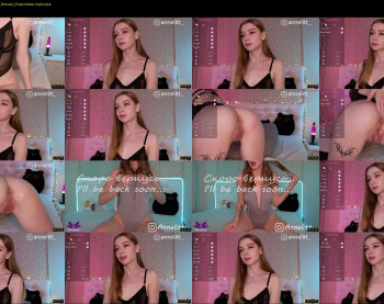 annelitt — 74 minute Chaturbate female cam show recording, 720p, Jun 1, 2024