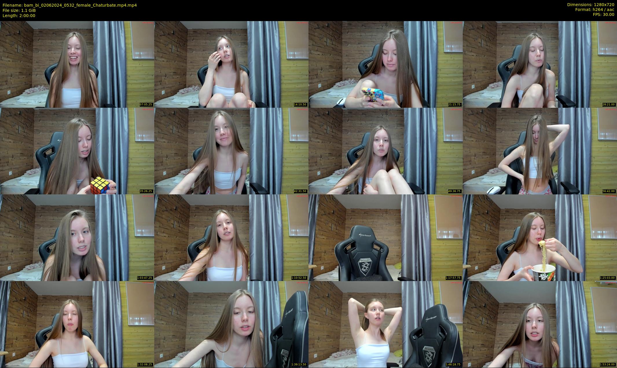 bam_bi — 120 minute Chaturbate female cam show recording, 720p, Jun 2, 2024