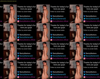 beckymartens — 18 minute Chaturbate female cam show recording, 720p, Jun 1, 2024