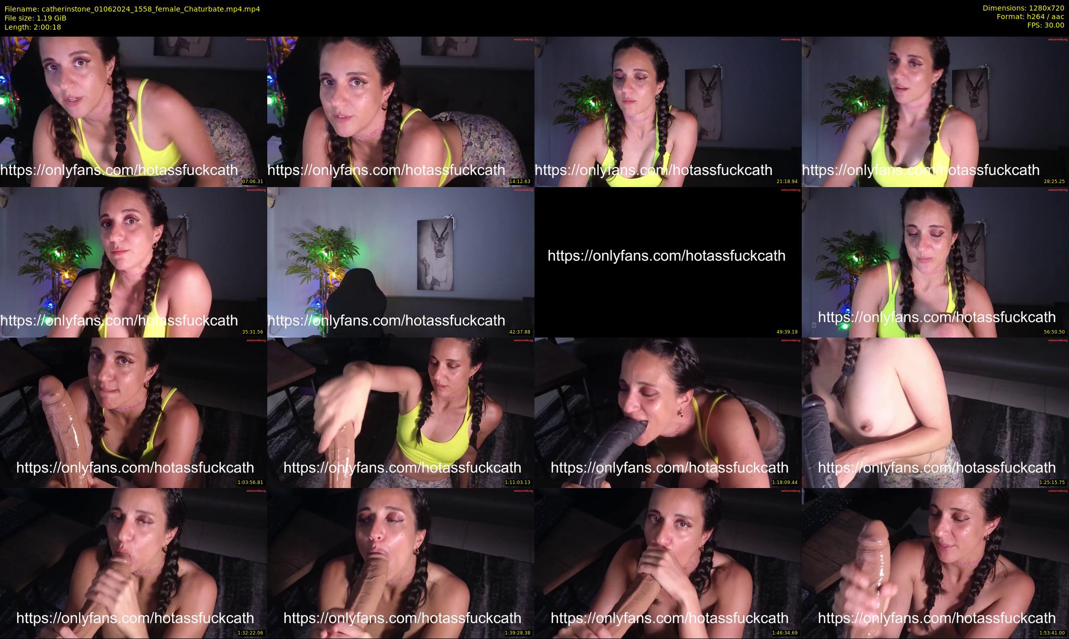 catherinstone — 121 minute Chaturbate female cam show recording, 720p, Jun 1, 2024