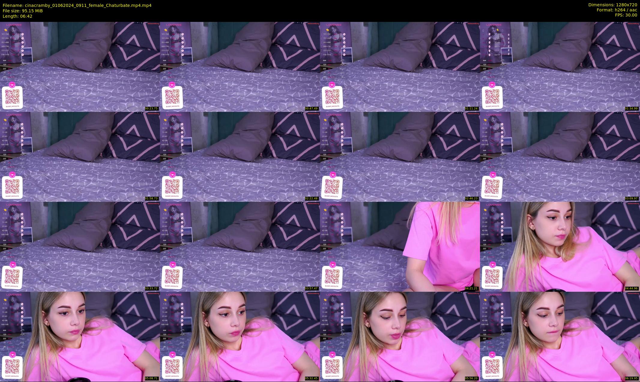 cinacramby — 7 minute Chaturbate female cam show recording, 720p, Jun 1, 2024