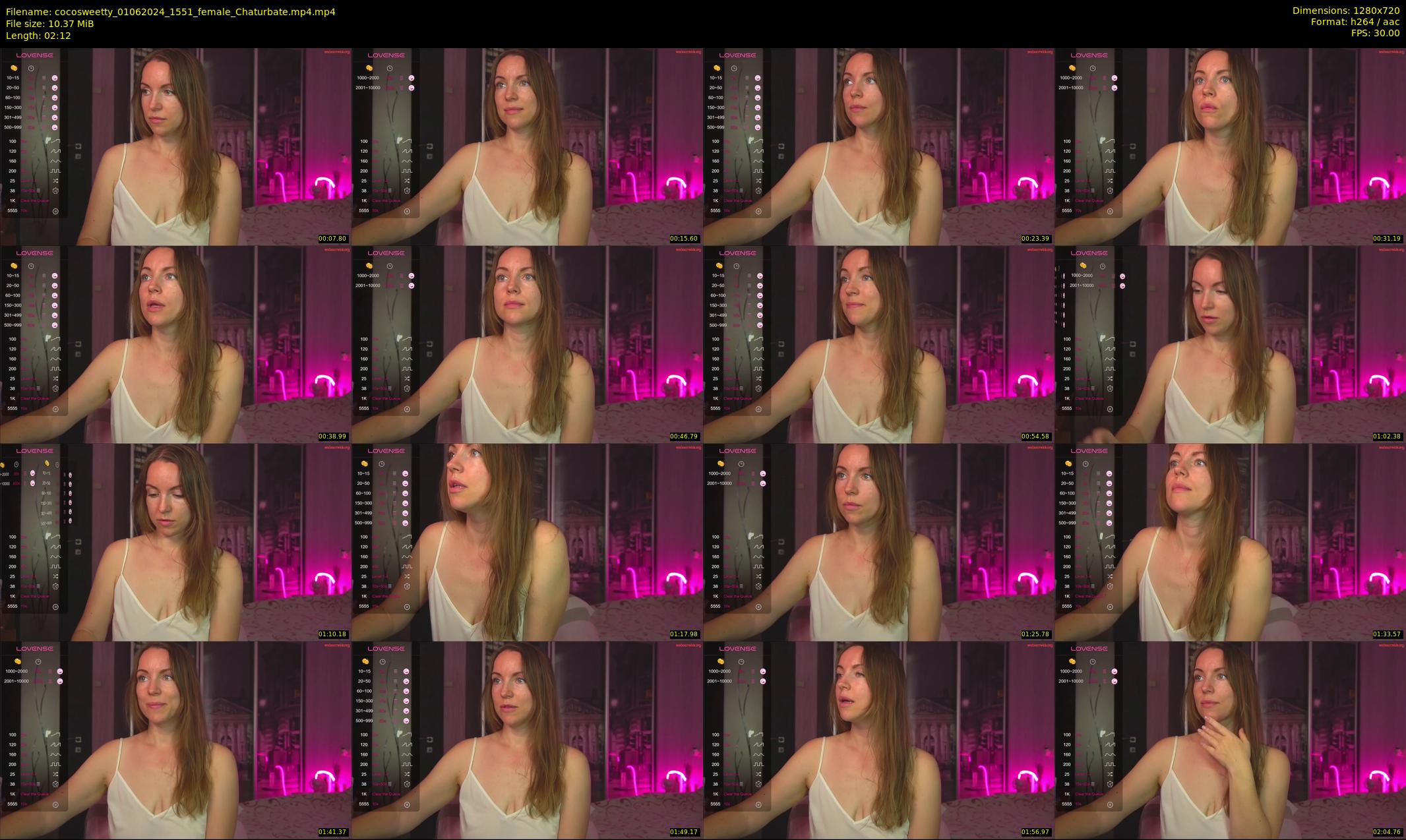 cocosweetty — 3 minute Chaturbate female cam show recording, 720p, Jun 1, 2024