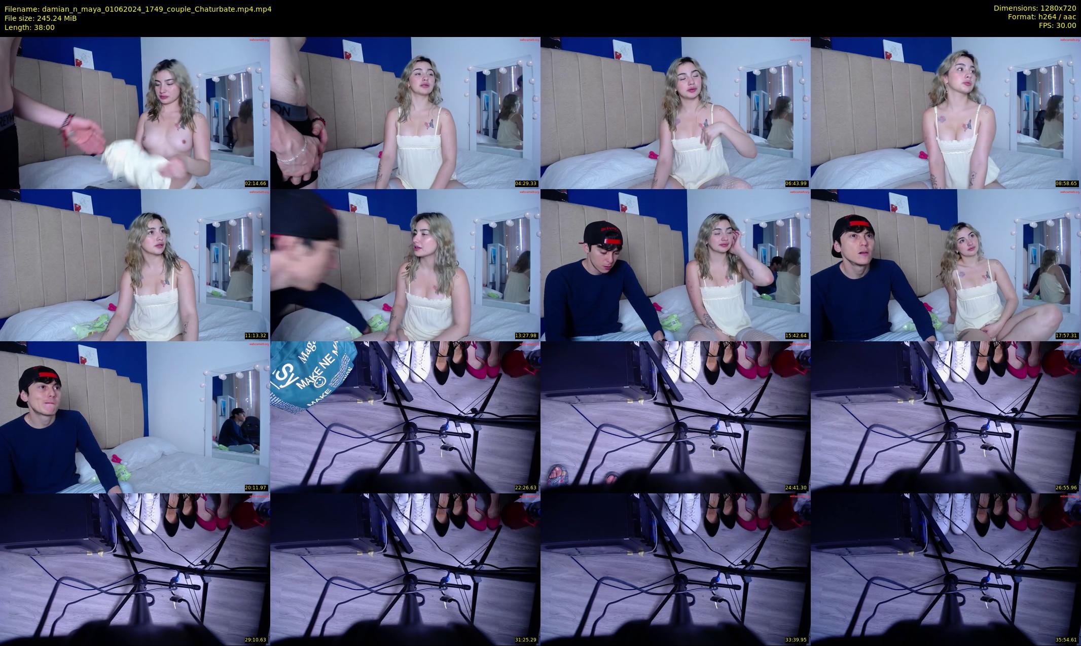 damian_n_maya — 38 minute Chaturbate couple cam show recording, 720p, Jun 1, 2024