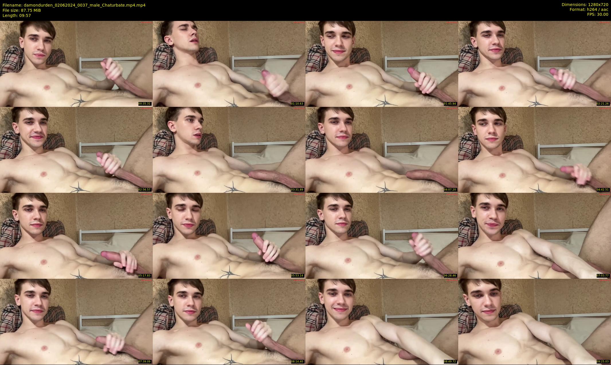 damondurden — 10 minute Chaturbate male cam show recording, 720p, Jun 2, 2024