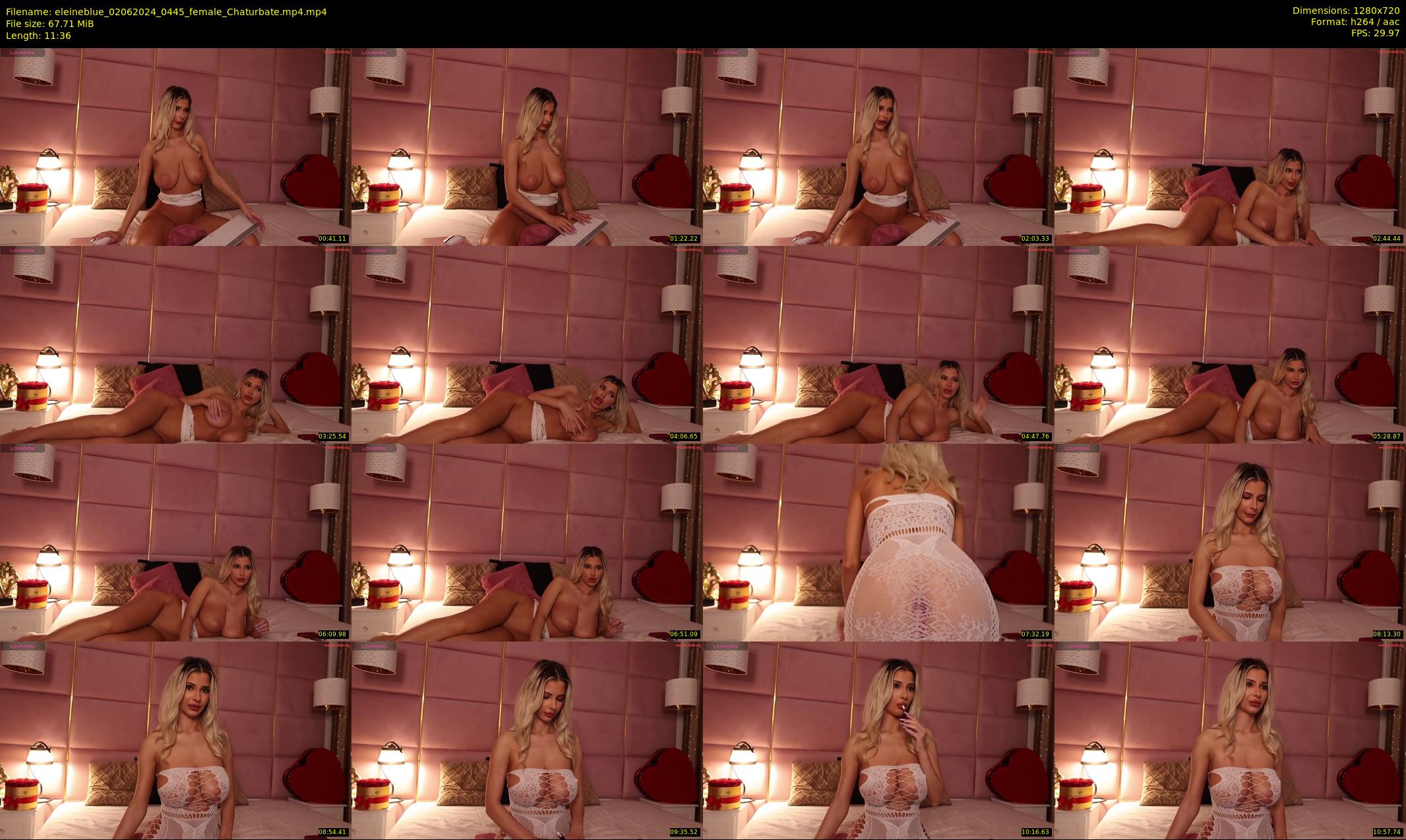 eleineblue — 12 minute Chaturbate female cam show recording, 720p, Jun 2, 2024