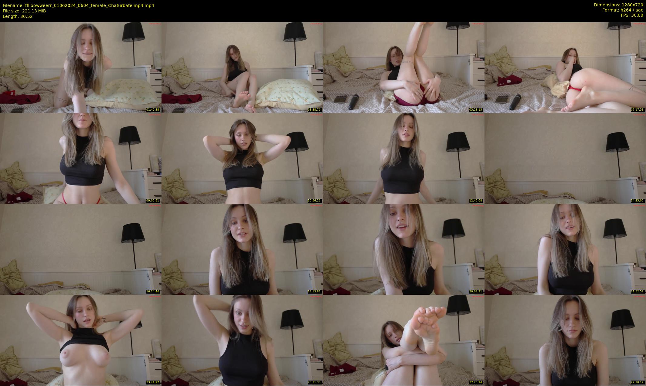 fflloowweerr — 31 minute Chaturbate couple cam show recording, 720p, Jun 1, 2024