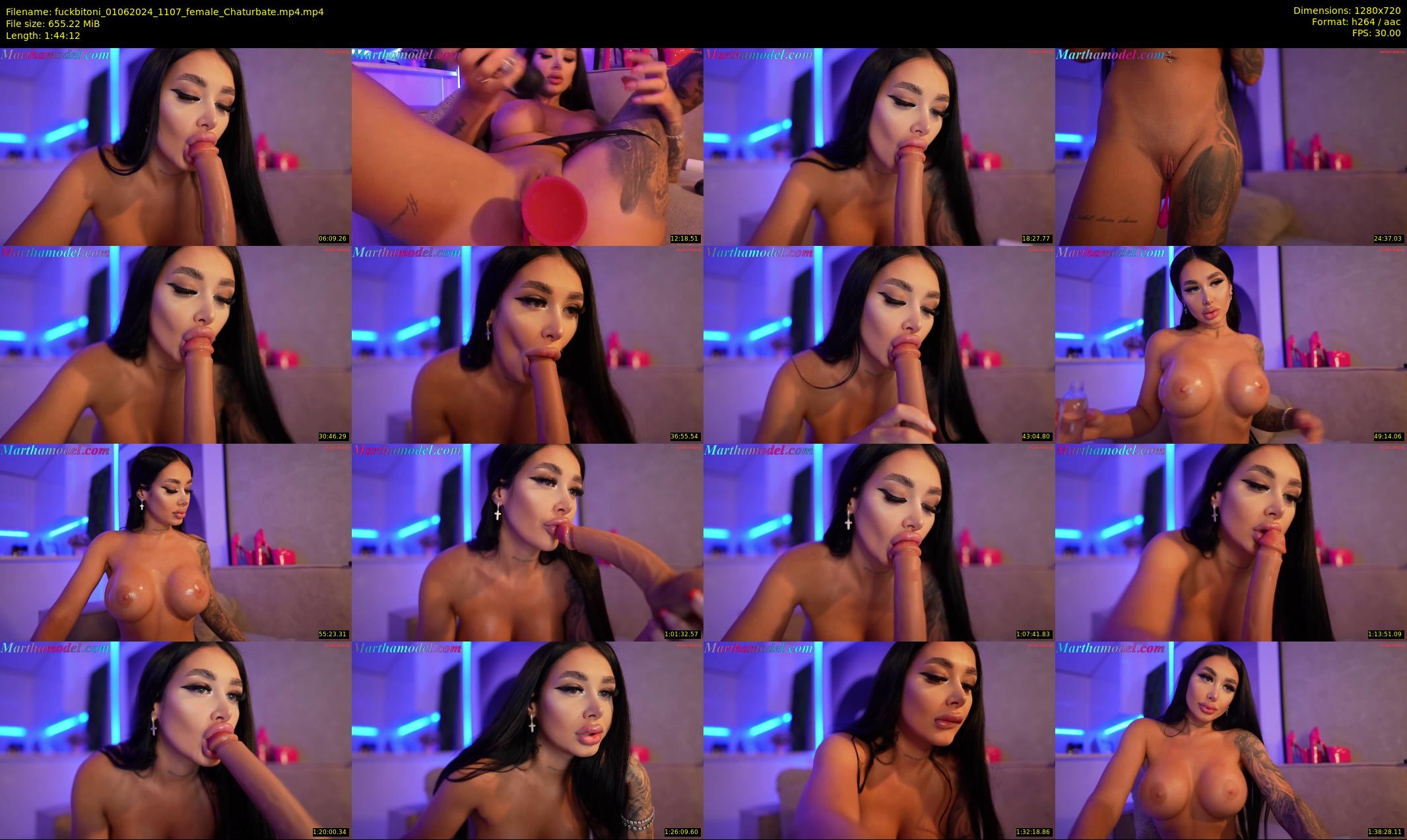 fuckbitoni — 105 minute Chaturbate couple cam show recording, 720p, Jun 1, 2024