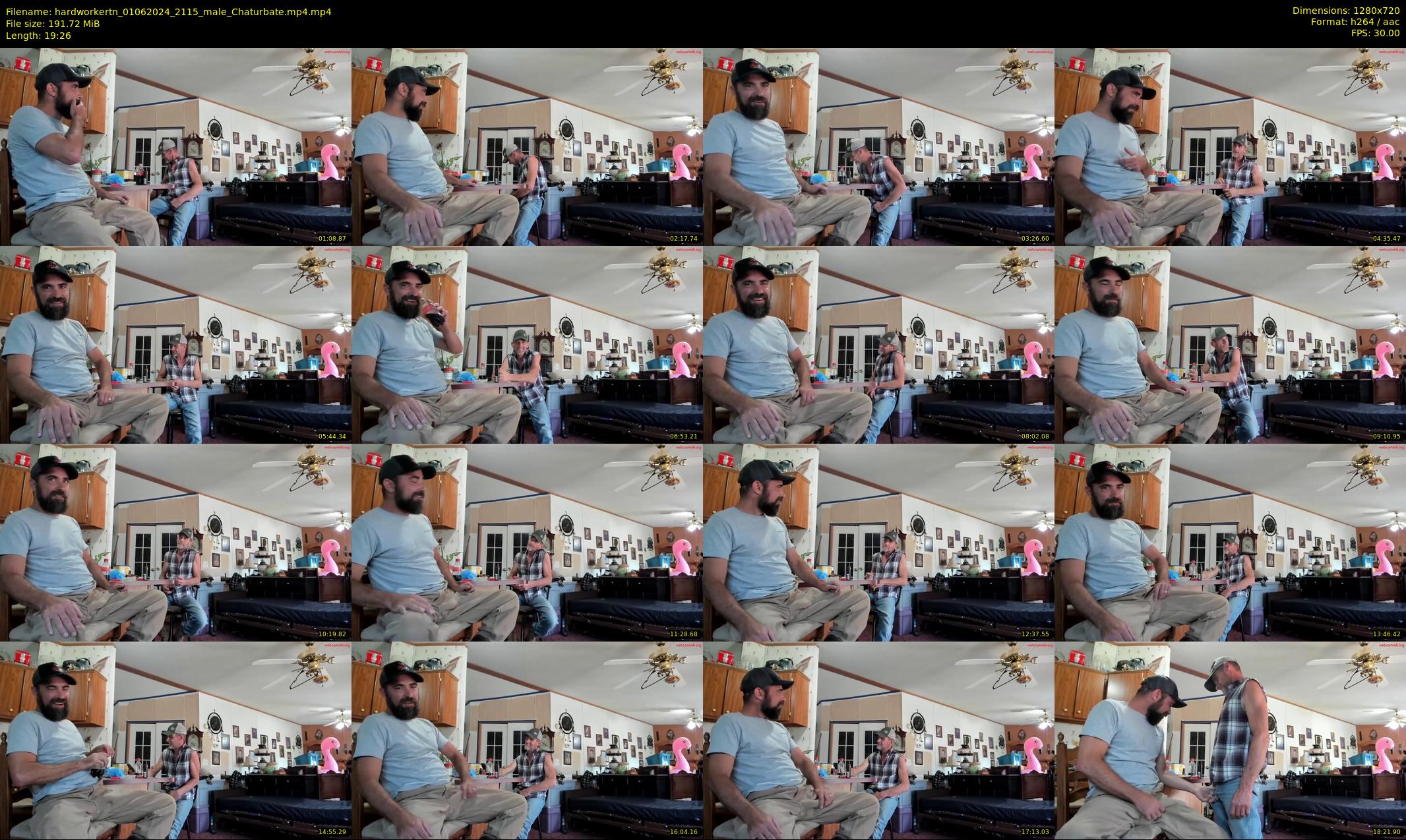 hardworkertn — 20 minute Chaturbate male cam show recording, 720p, Jun 1, 2024