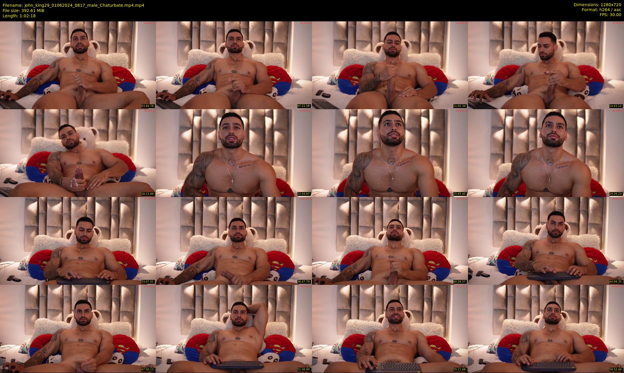 john_king29 — 63 minute Chaturbate male cam show recording, 720p, Jun 1, 2024