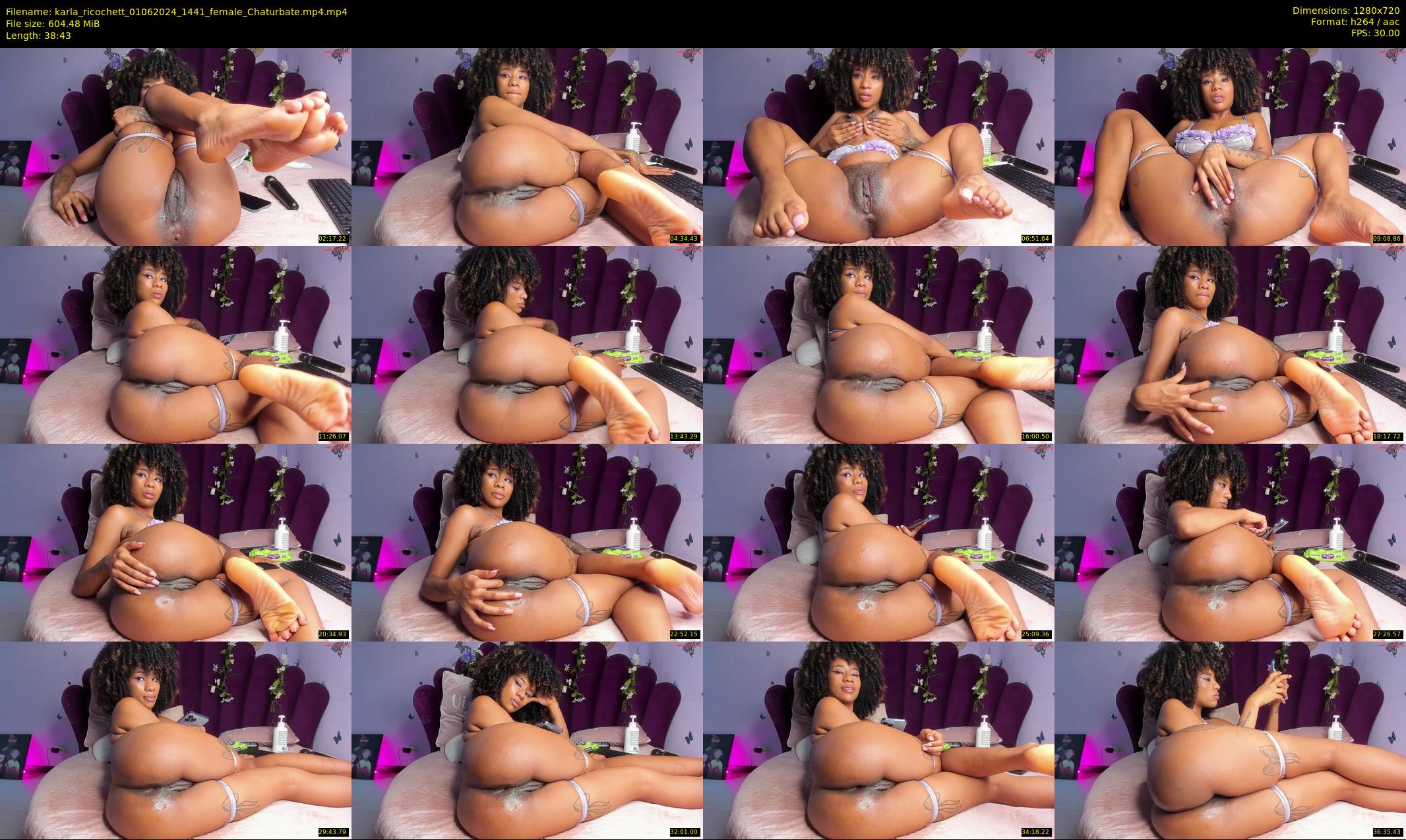 karla_ricochett — 39 minute Chaturbate female cam show recording, 720p, Jun 1, 2024