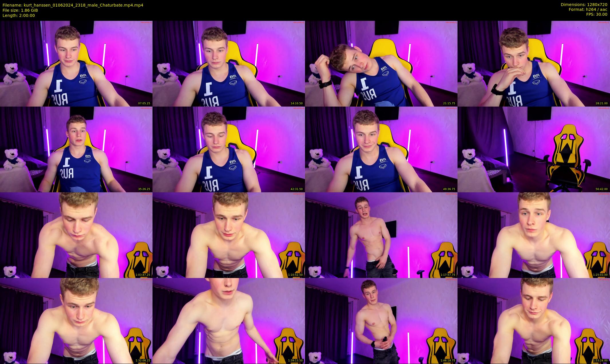 kurt_hanssen — 120 minute Chaturbate male cam show recording, 720p, Jun 1, 2024