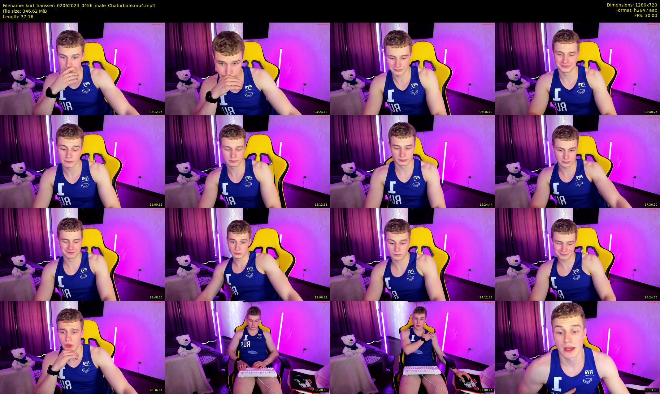 kurt_hanssen — 38 minute Chaturbate male cam show recording, 720p, Jun 2, 2024