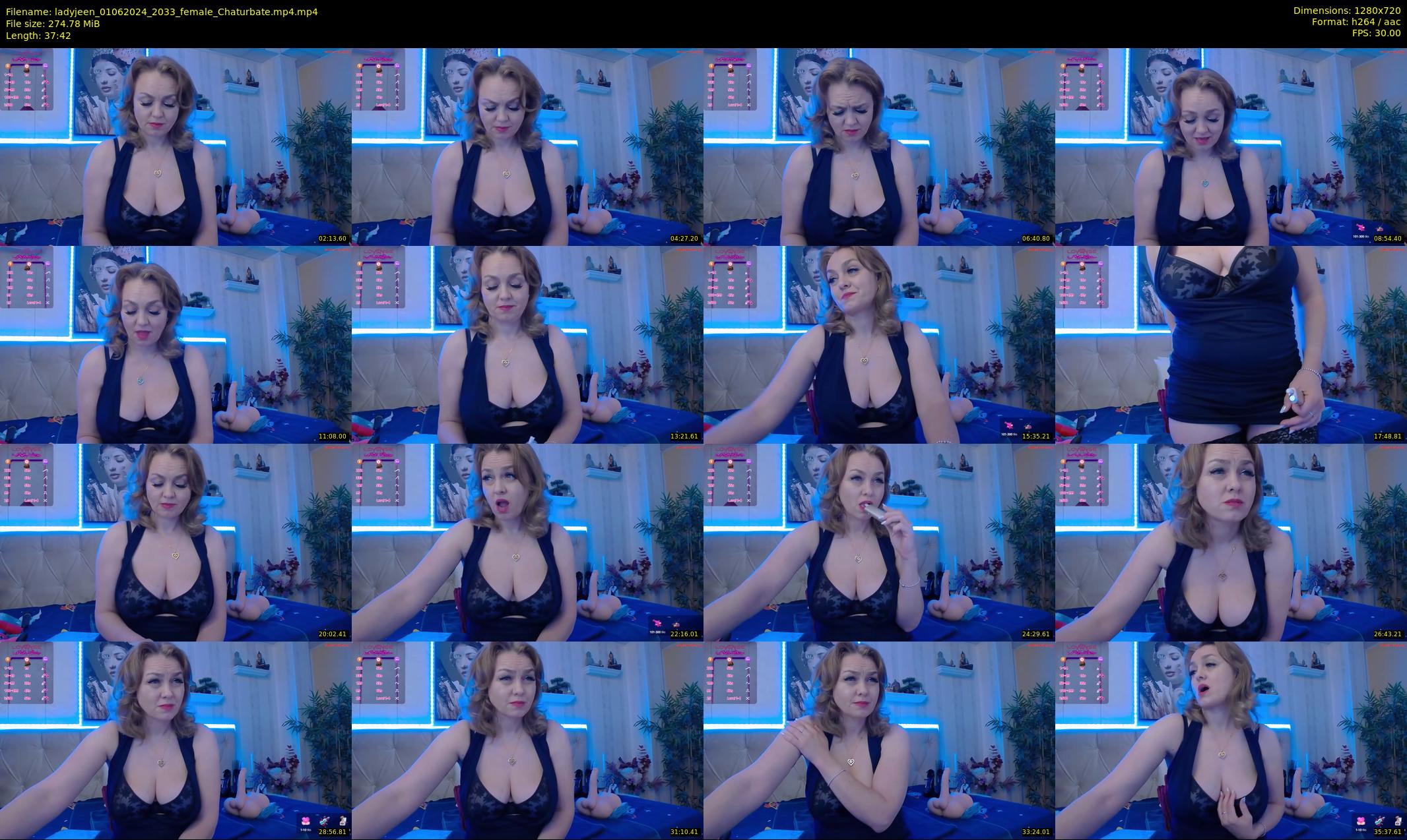 ladyjeen — 38 minute Chaturbate female cam show recording, 720p, Jun 1, 2024