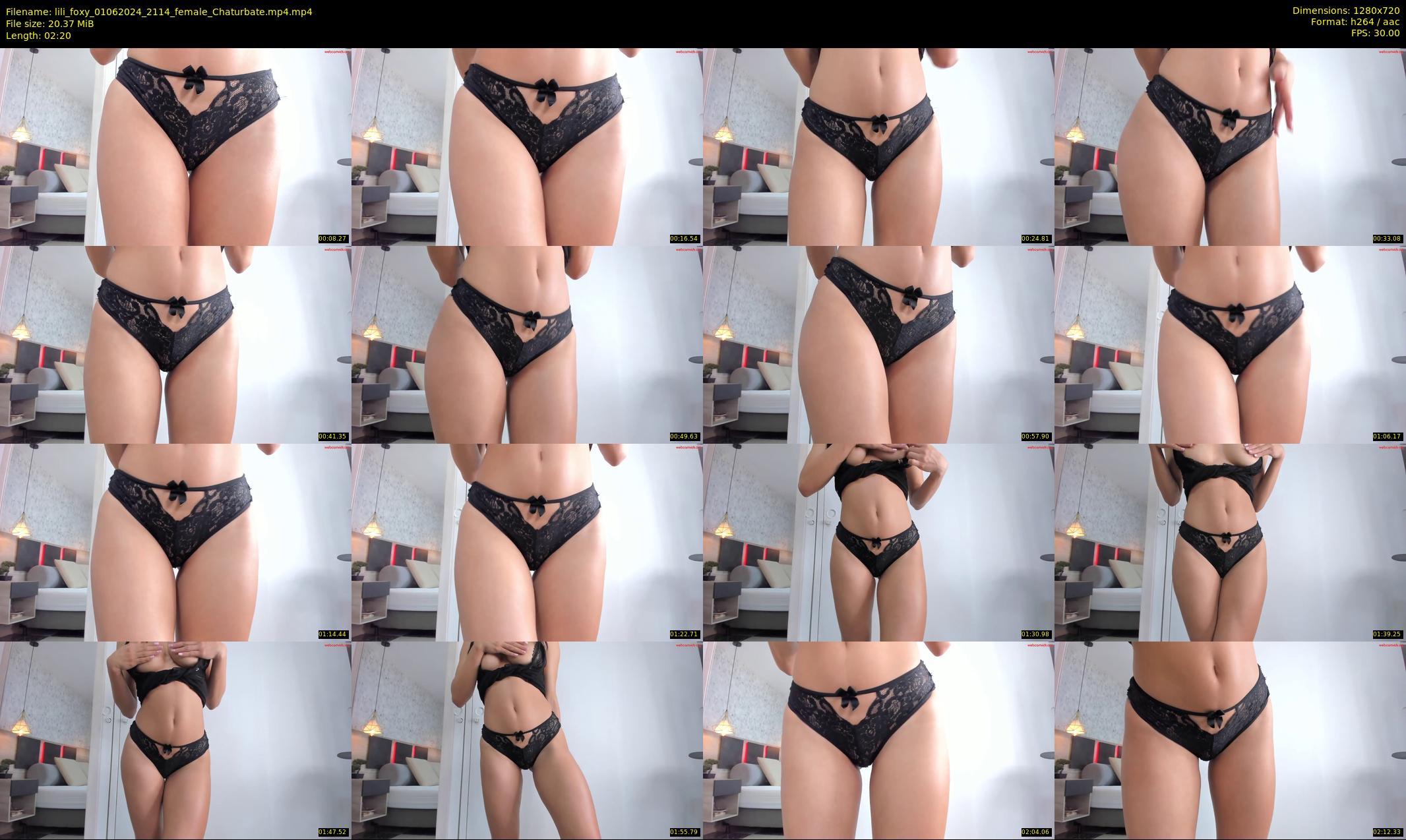 lili_foxy — 3 minute Chaturbate female cam show recording, 720p, Jun 1, 2024