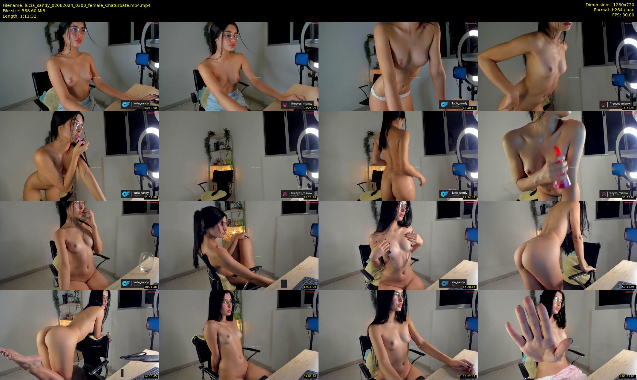 lucia_sandy — 72 minute Chaturbate female cam show recording, 720p, Jun 2, 2024