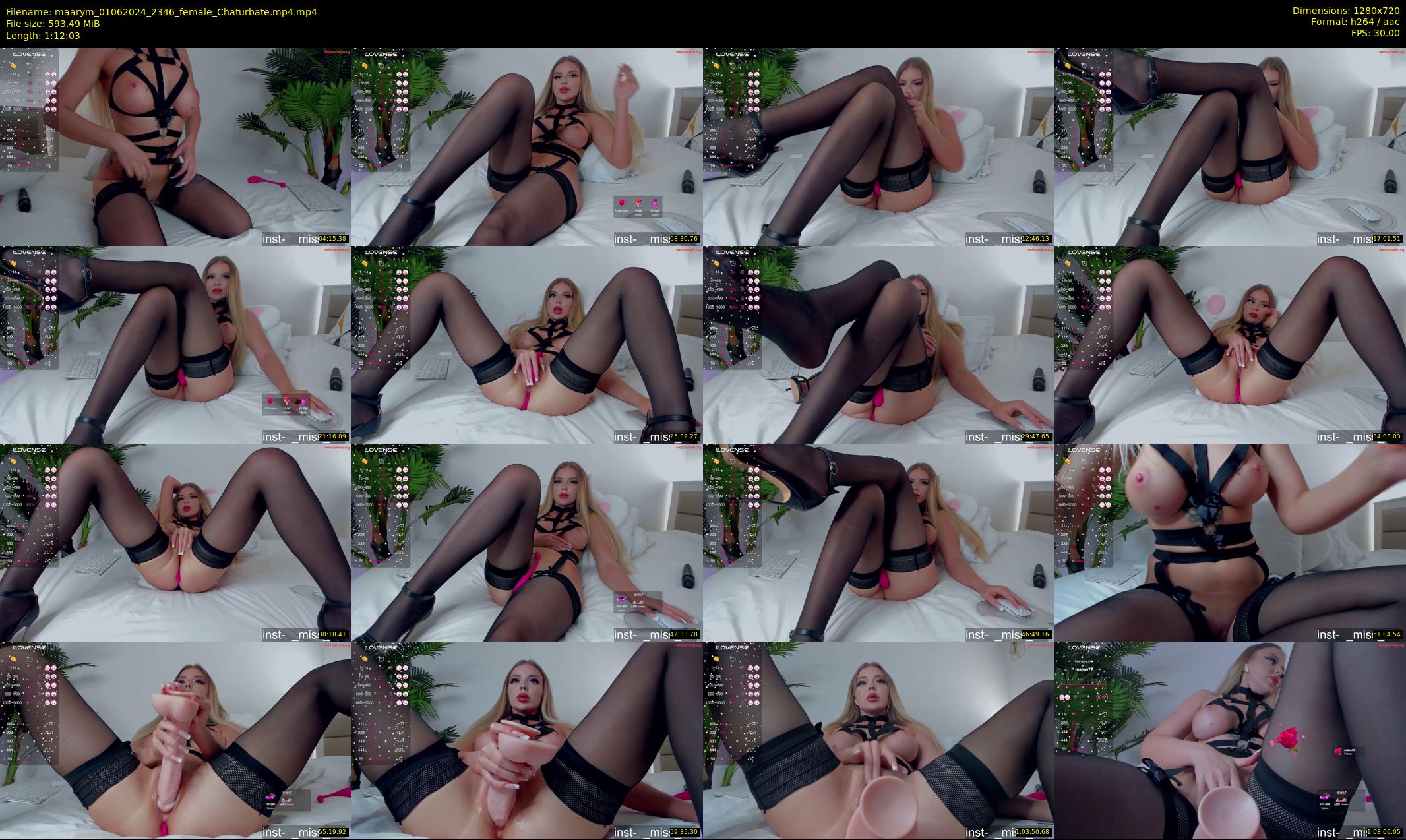 maarym — 73 minute Chaturbate couple cam show recording, 720p, Jun 1, 2024