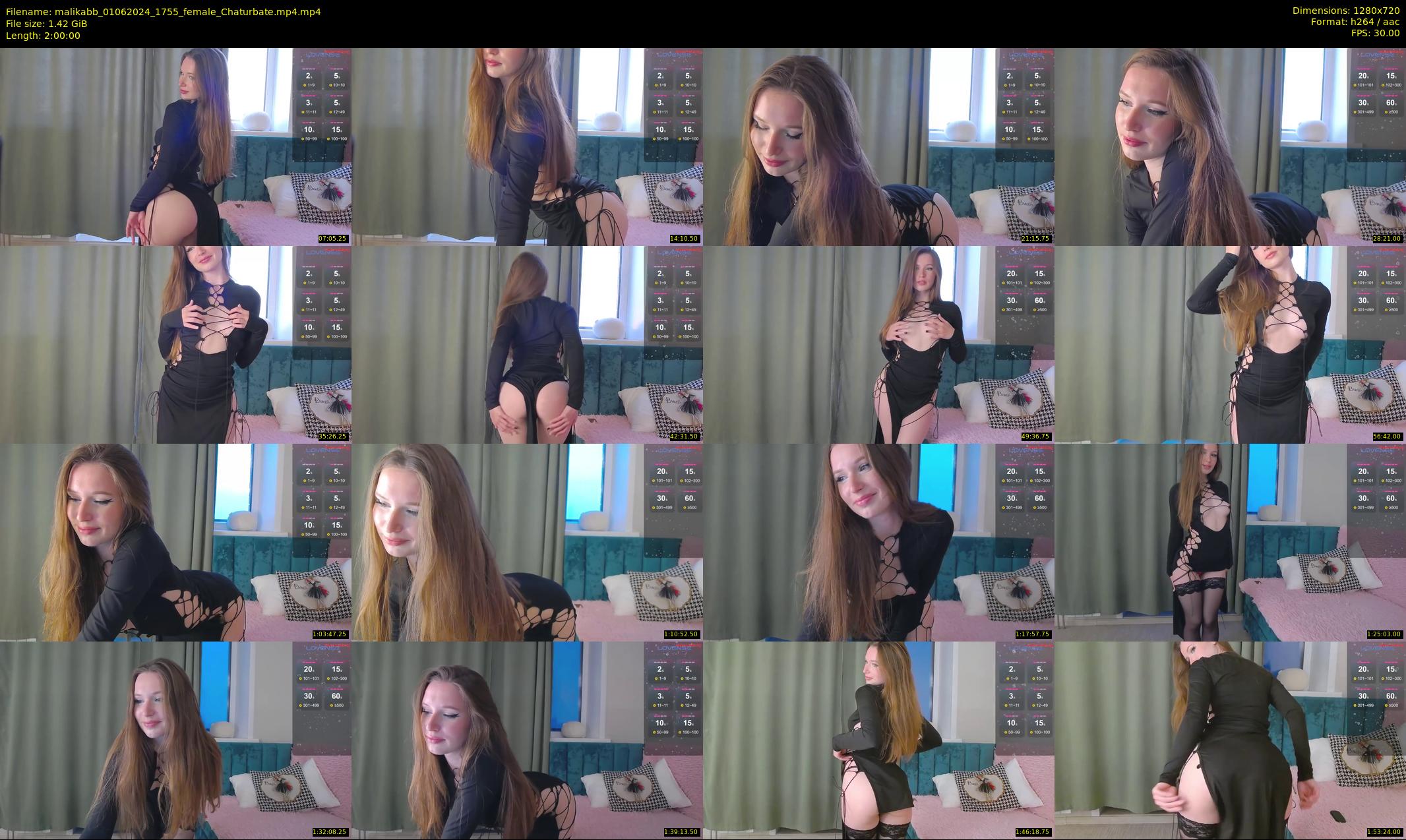 malikabb — 120 minute Chaturbate female cam show recording, 720p, Jun 1, 2024