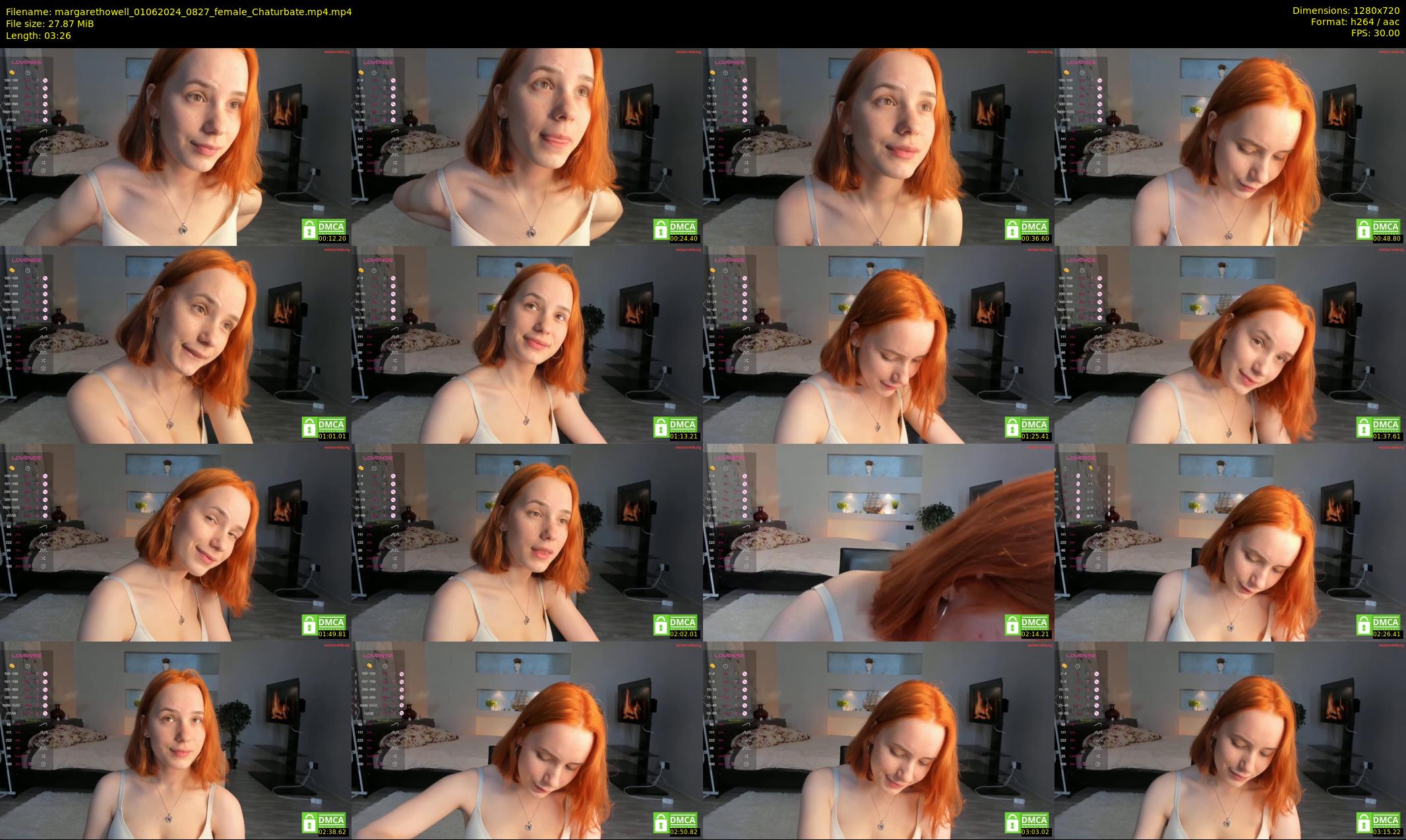 margarethowell — 4 minute Chaturbate female cam show recording, 720p, Jun 1, 2024