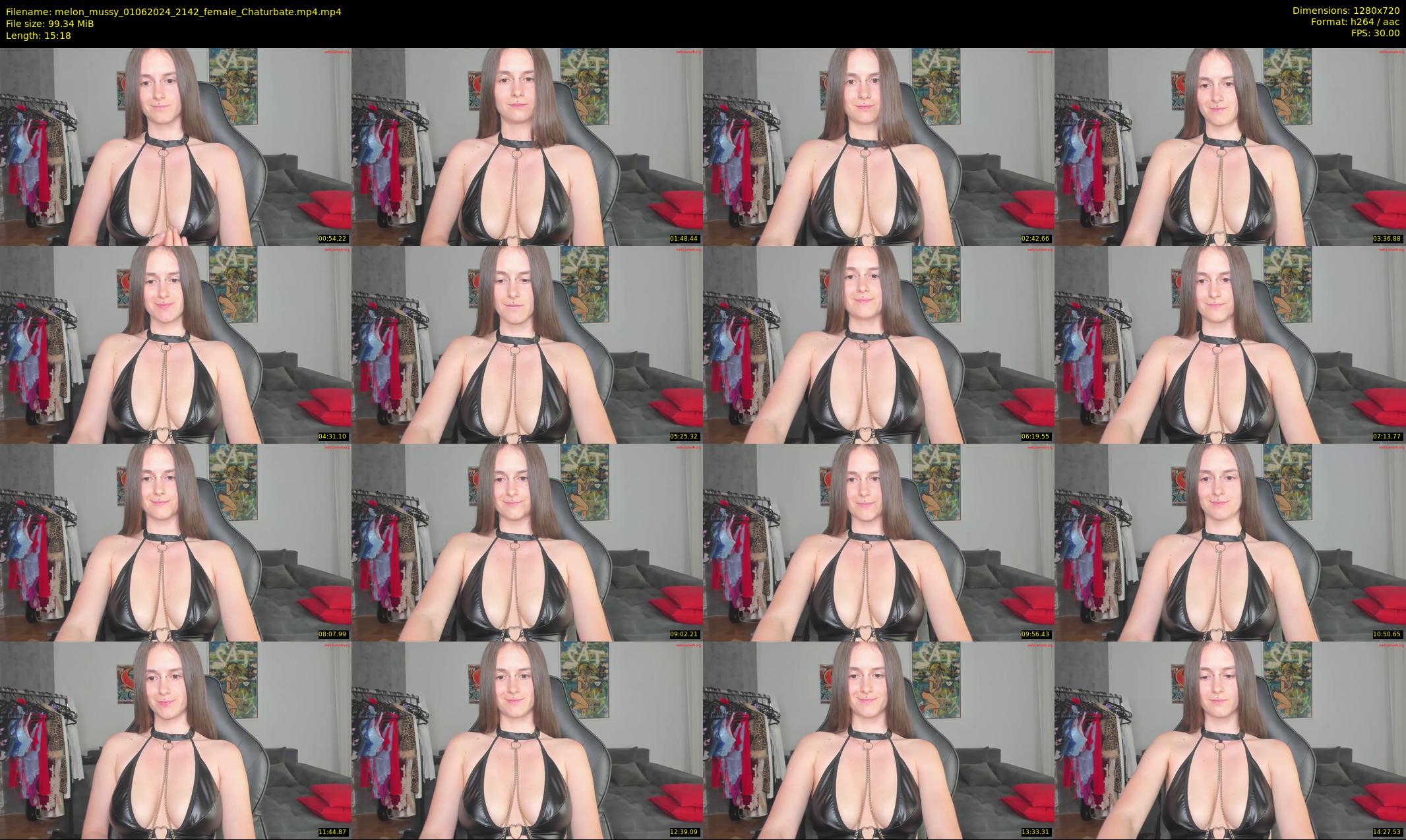 melon_mussy — 16 minute Chaturbate female cam show recording, 720p, Jun 1, 2024