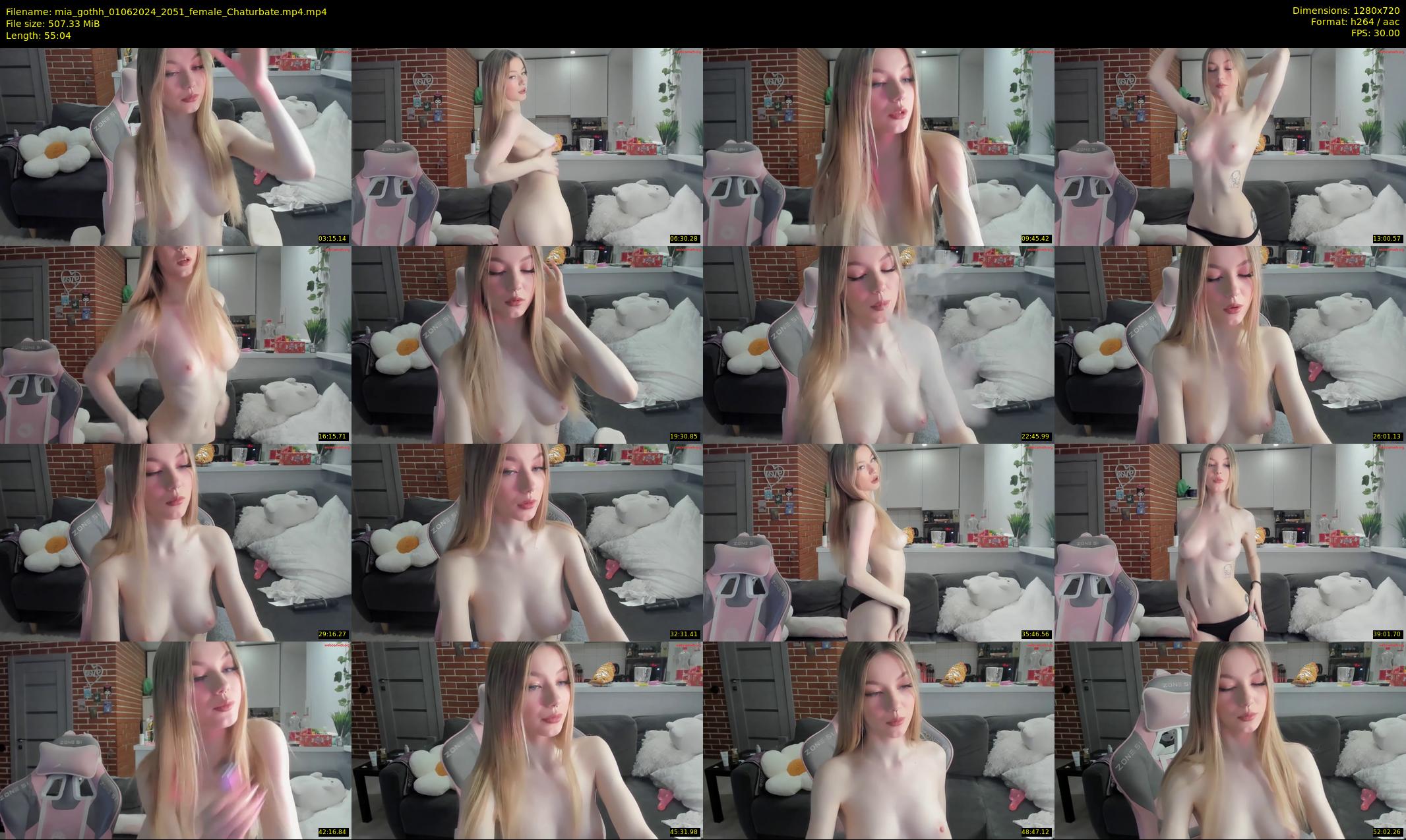 mia_gothh — 56 minute Chaturbate female cam show recording, 720p, Jun 1, 2024