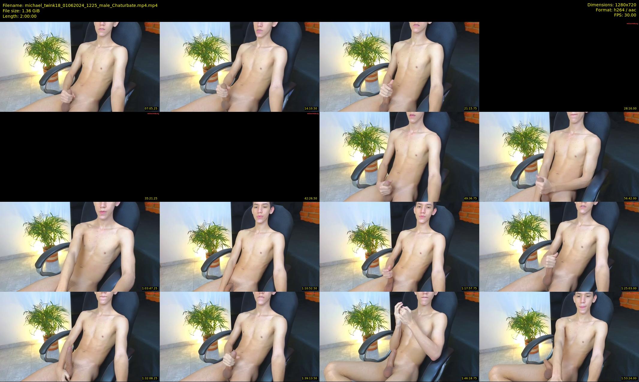 michael_twink18 — 120 minute Chaturbate male cam show recording, 720p, Jun 1, 2024