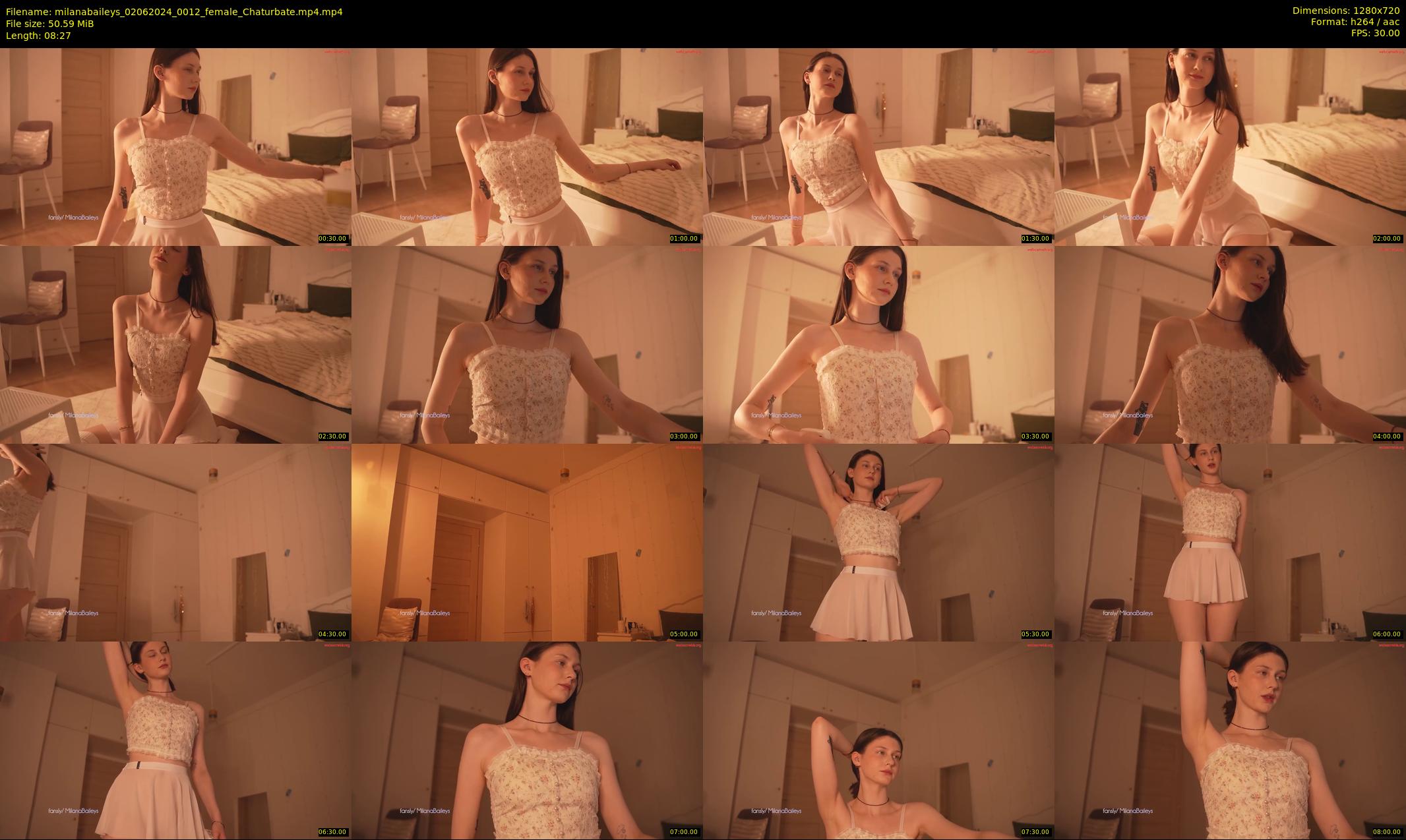 milanabaileys — 9 minute Chaturbate female cam show recording, 720p, Jun 2, 2024