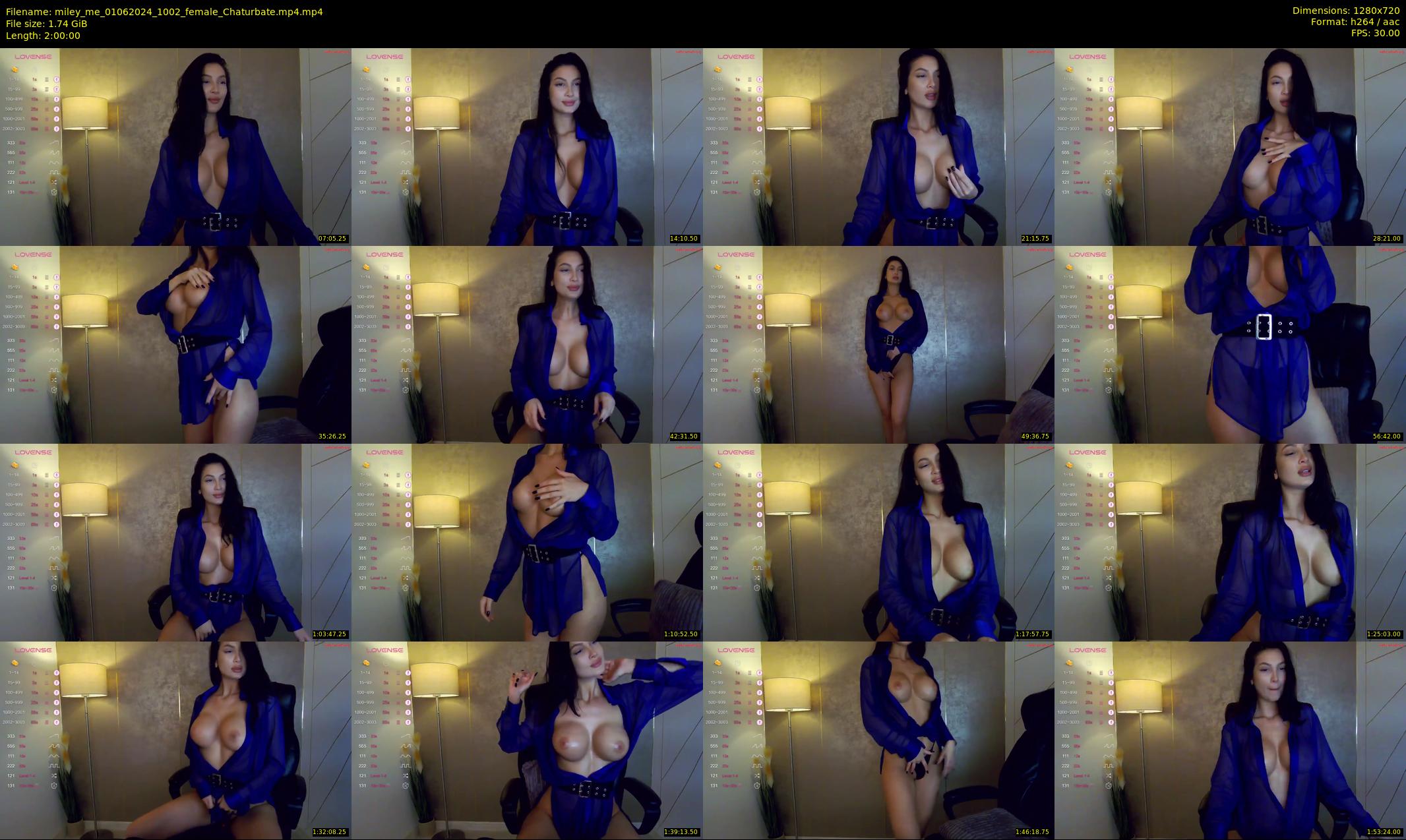 miley_me — 120 minute Chaturbate female cam show recording, 720p, Jun 1, 2024